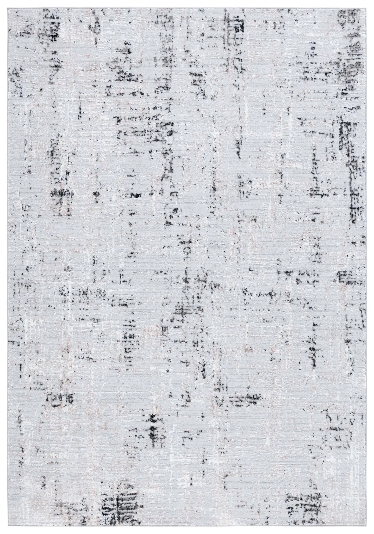 Parker Distressed Grid Rug