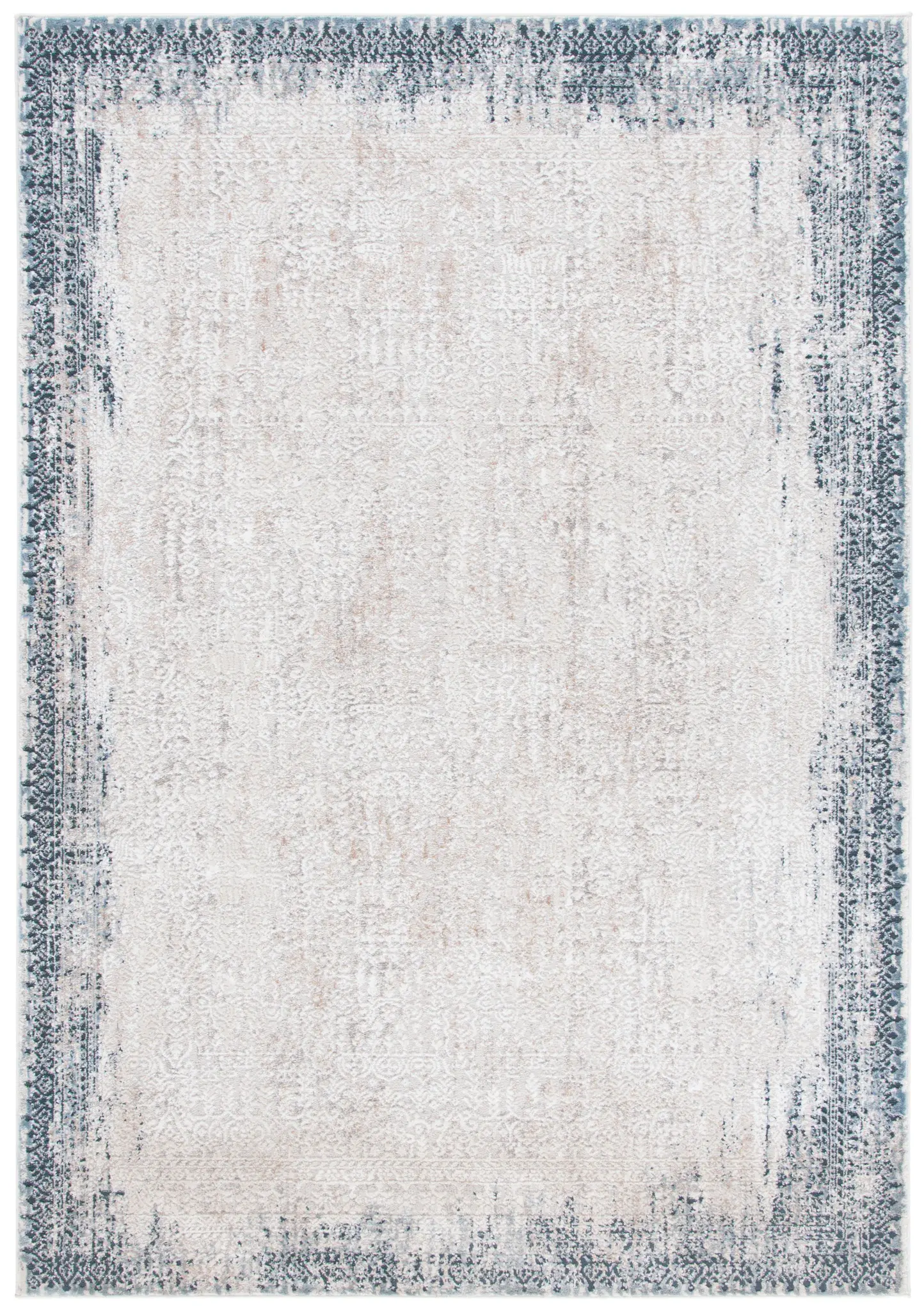 Parker Distressed Persian Border Rug