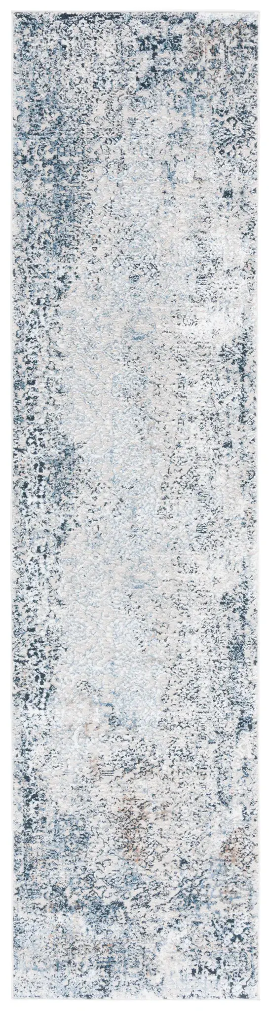 Parker Distressed Bordered Field Rug