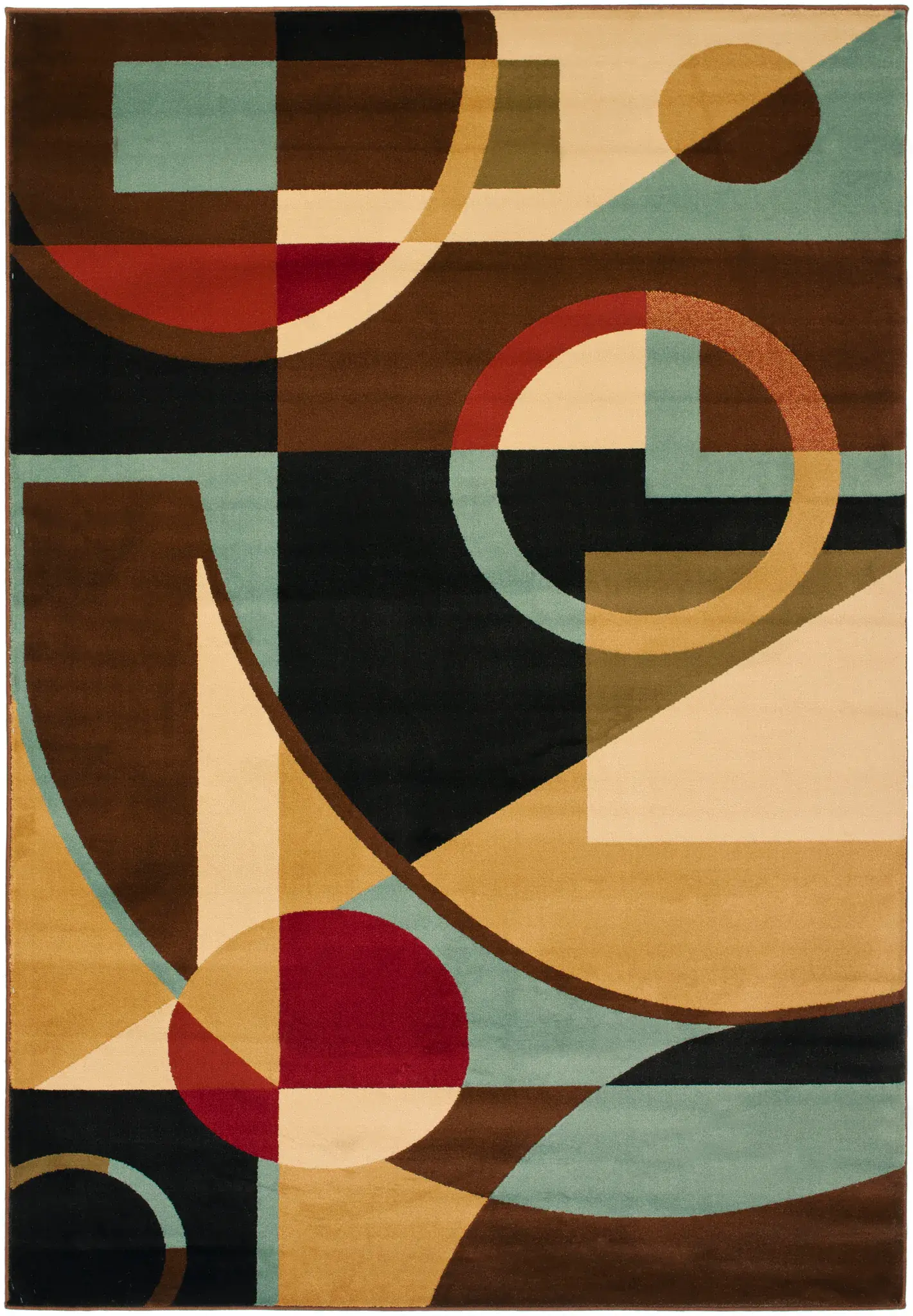 Porcello Abstract Geometric Rug