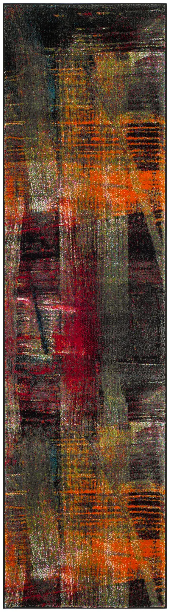 Porcello Abstract Brushstroke Rug