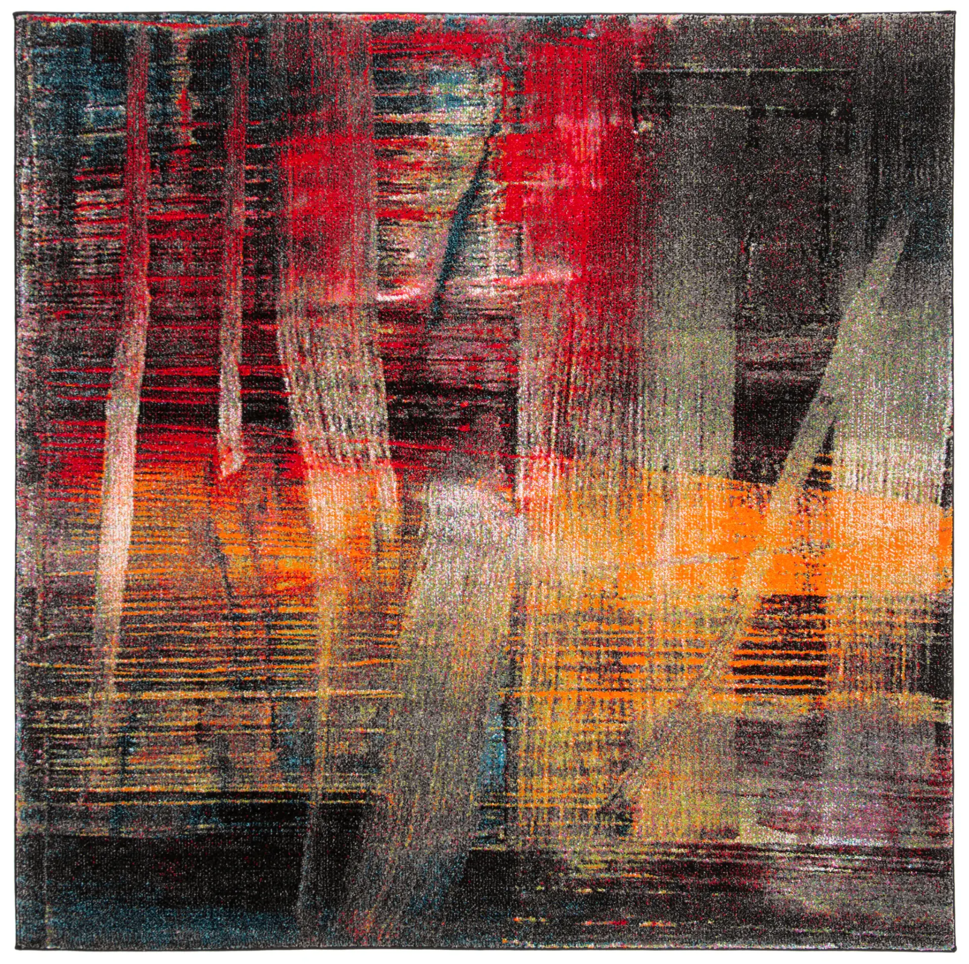 Porcello Abstract Brushstroke Rug