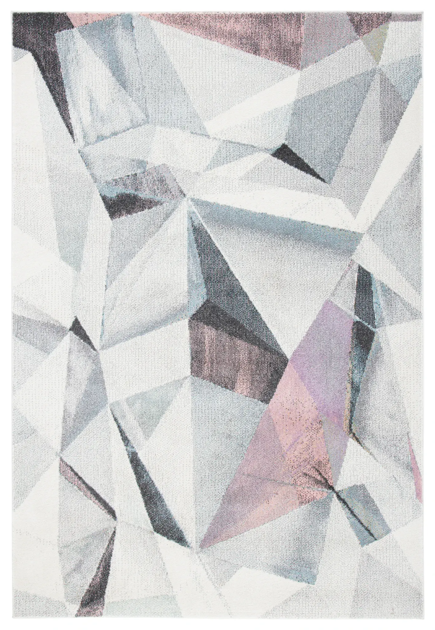 Porcello Faceted Polygon Rug