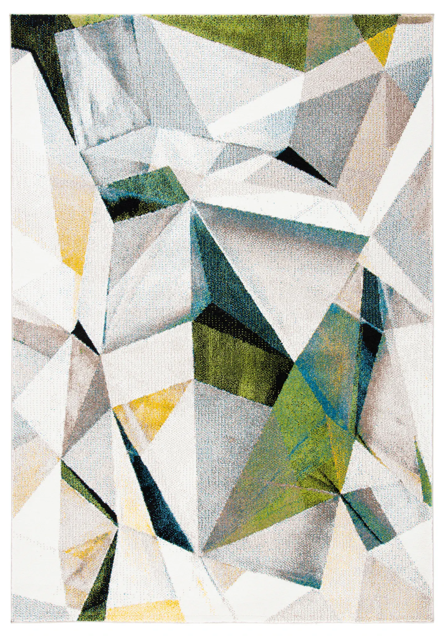 Porcello Faceted Polygon Rug