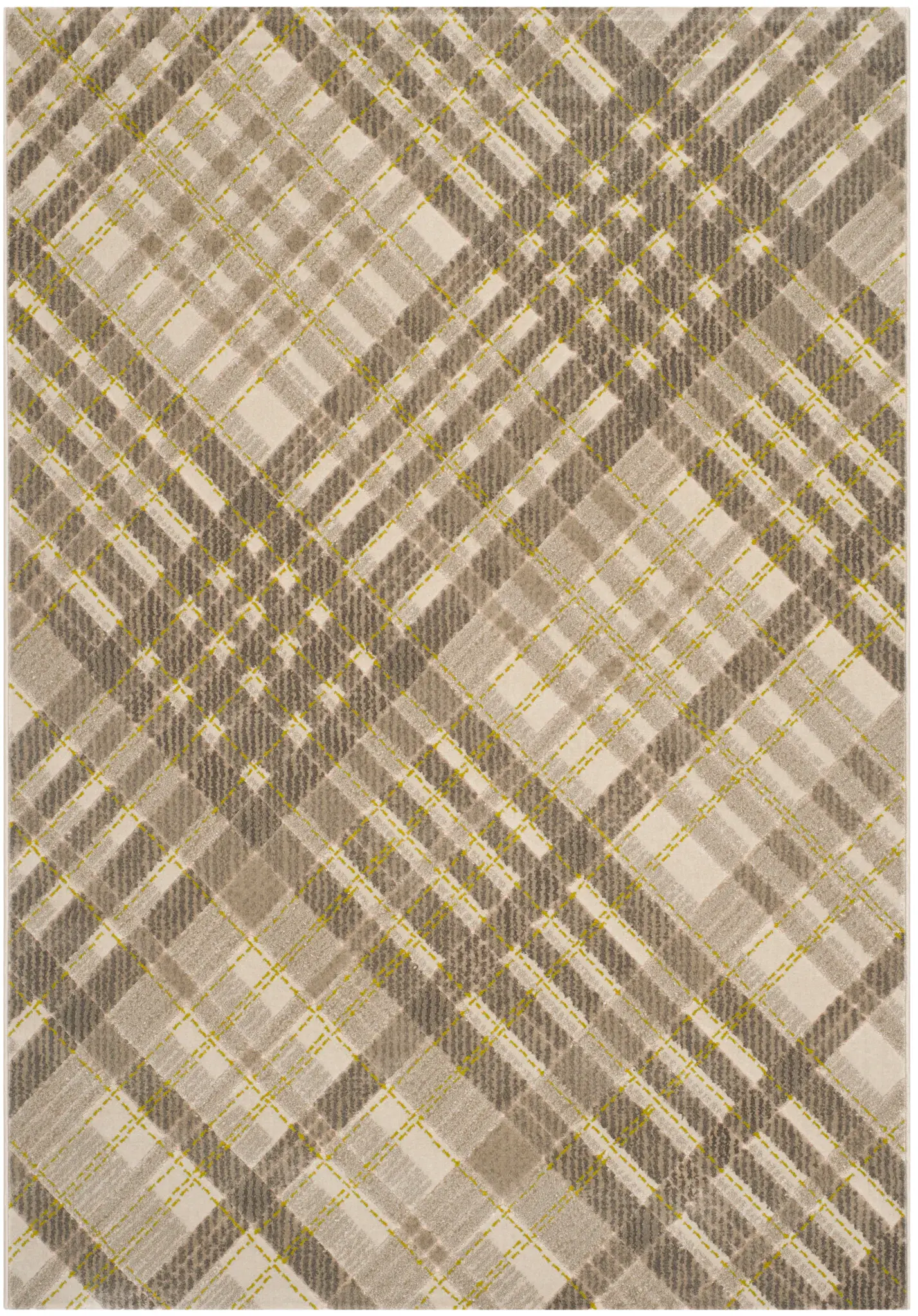 Porcello Diagonal Plaid Rug