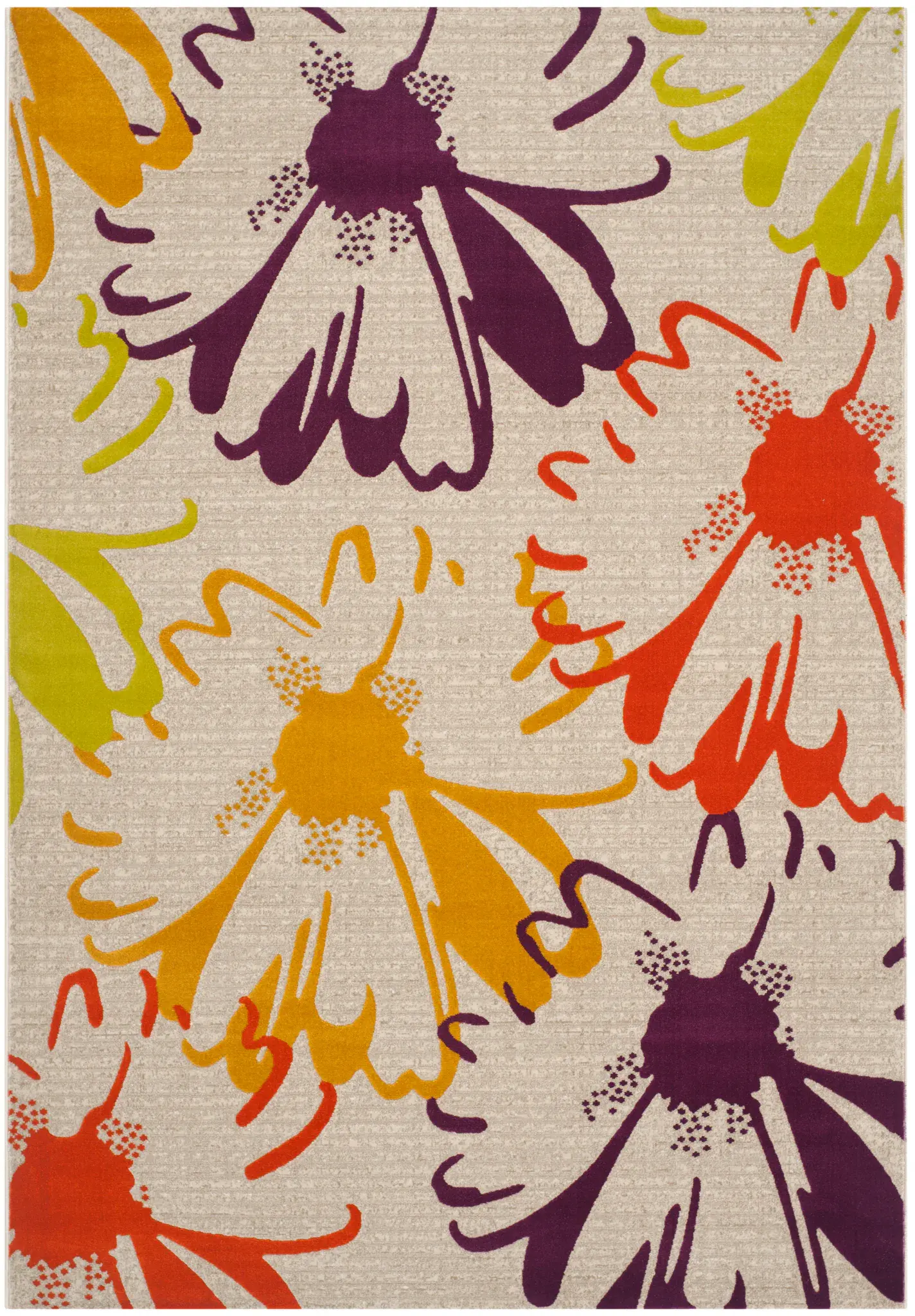 Porcello Allover Daisy Rug