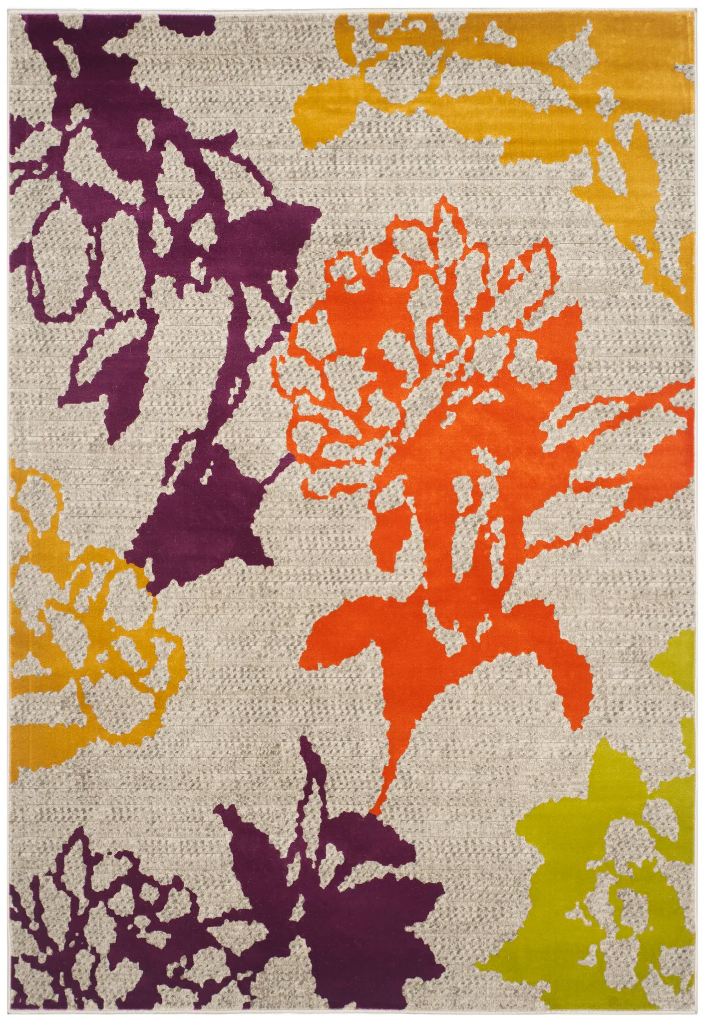 Porcello Large Floral Silhouette Rug