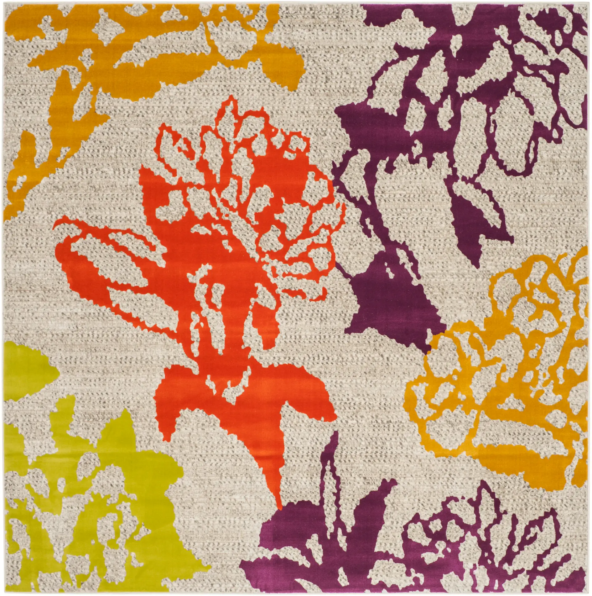 Porcello Large Floral Silhouette Rug
