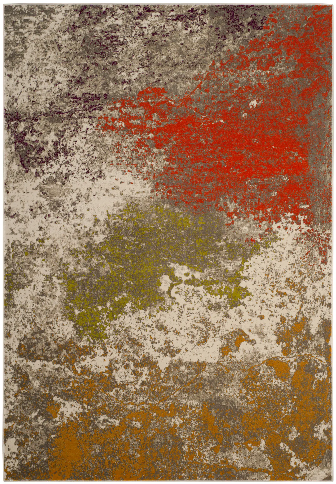 Porcello Abstract Splatter Rug