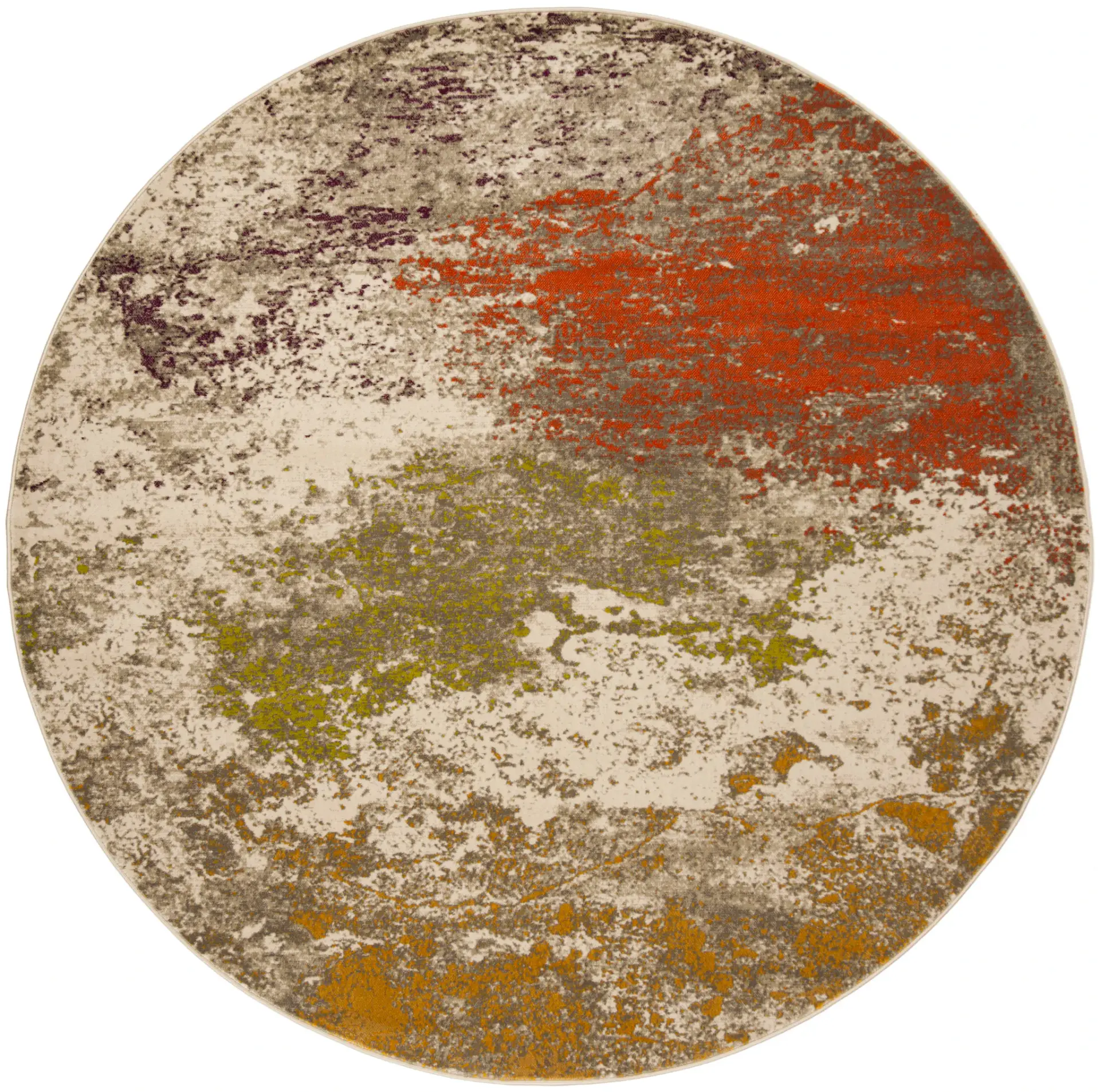 Porcello Abstract Splatter Rug