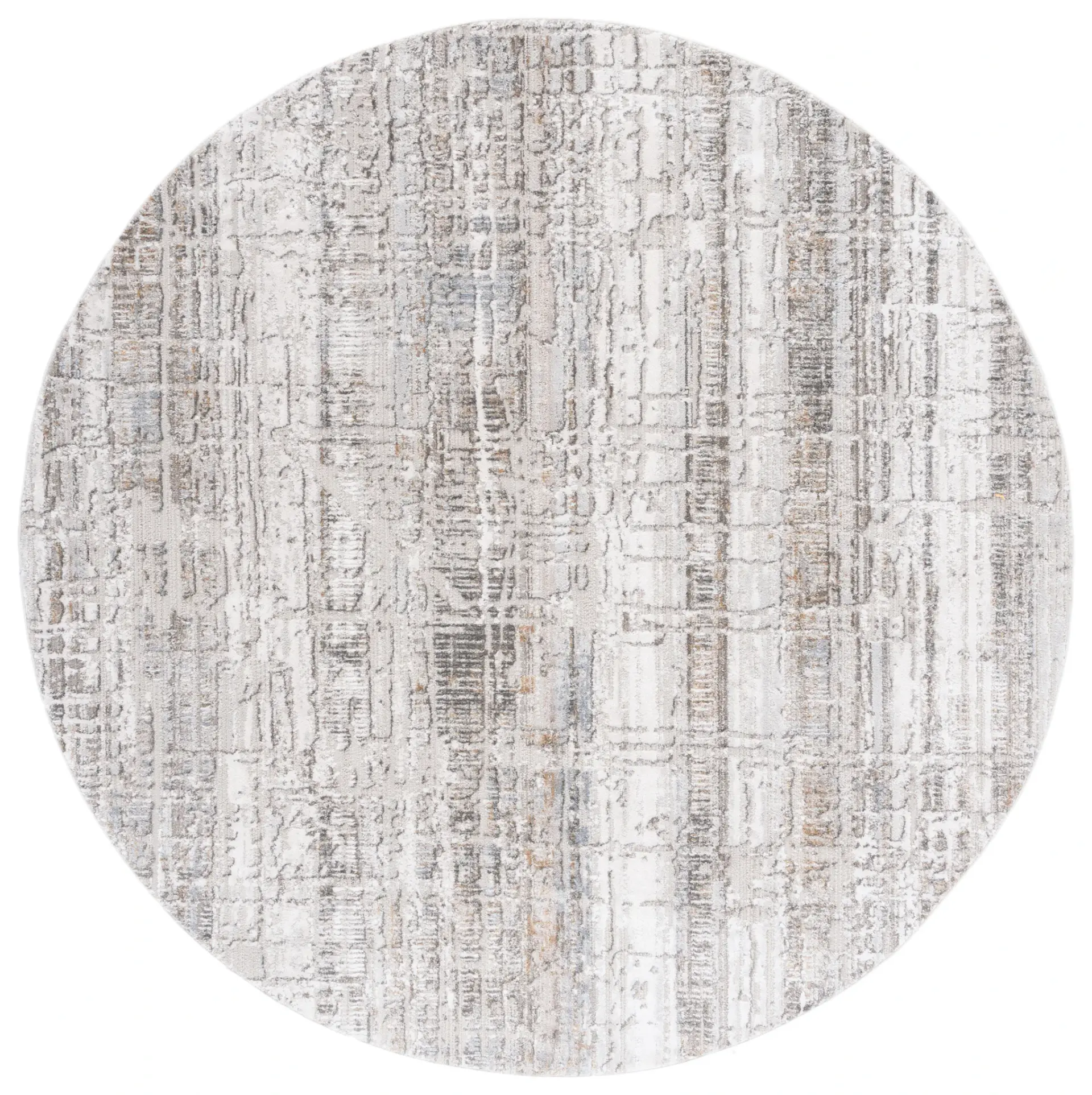 Princeton Distressed Grid Rug