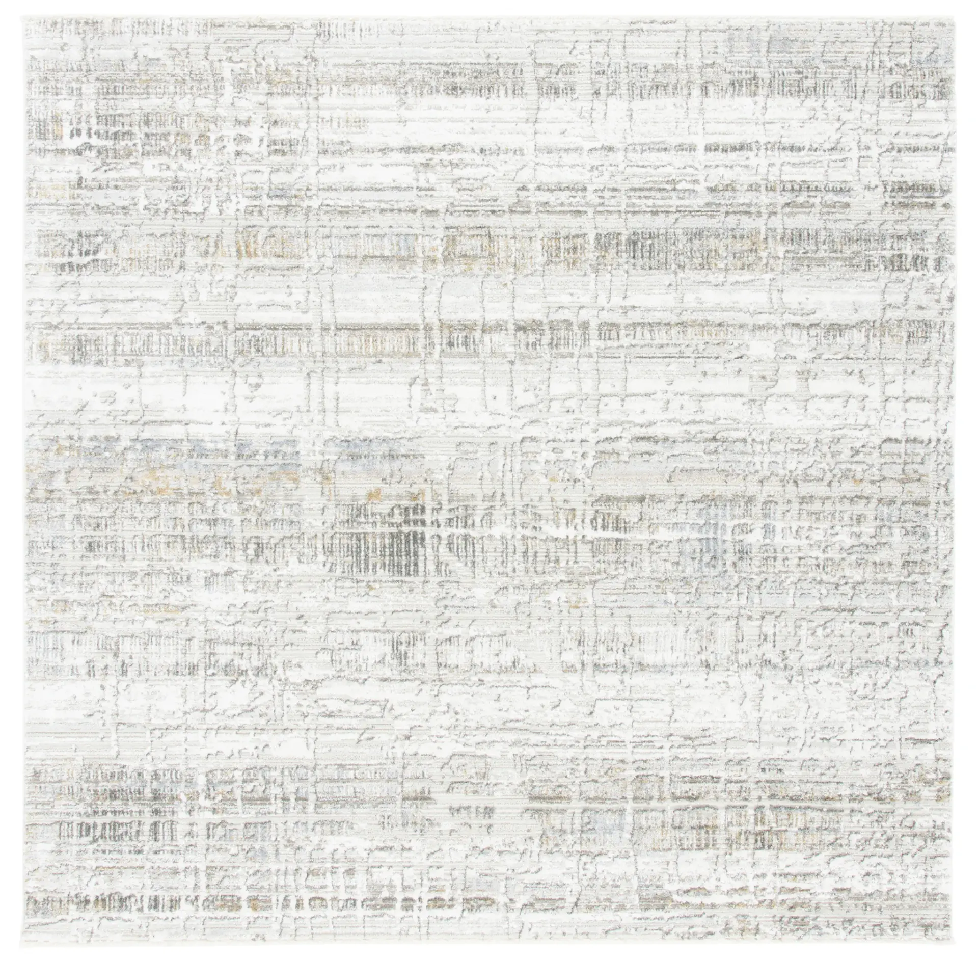 Princeton Distressed Grid Rug