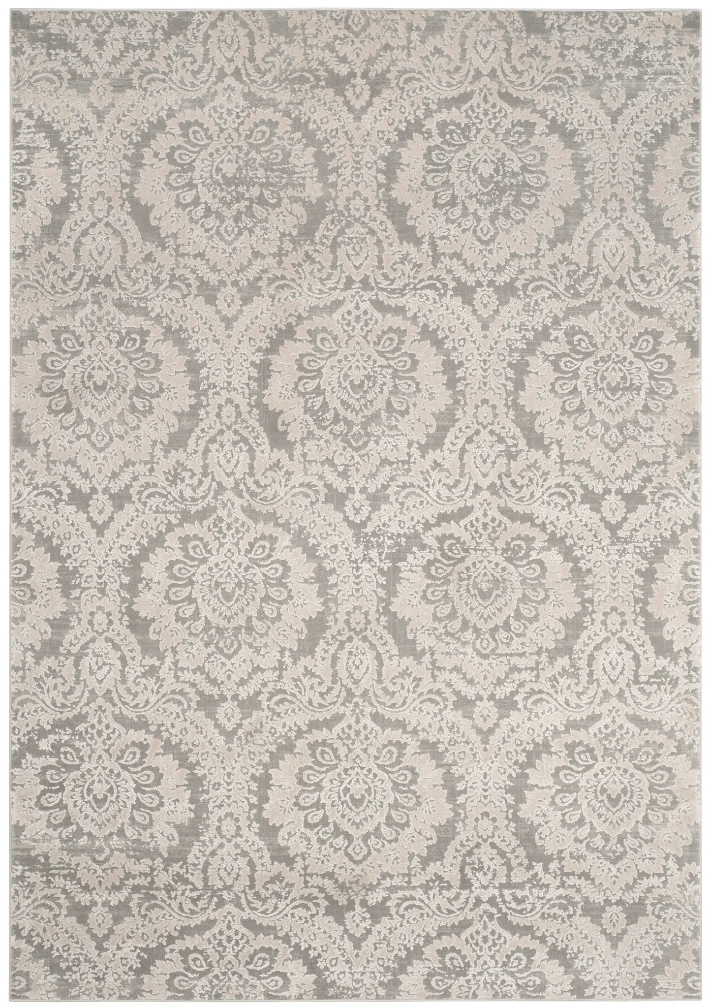Princeton Faded Damask Rug