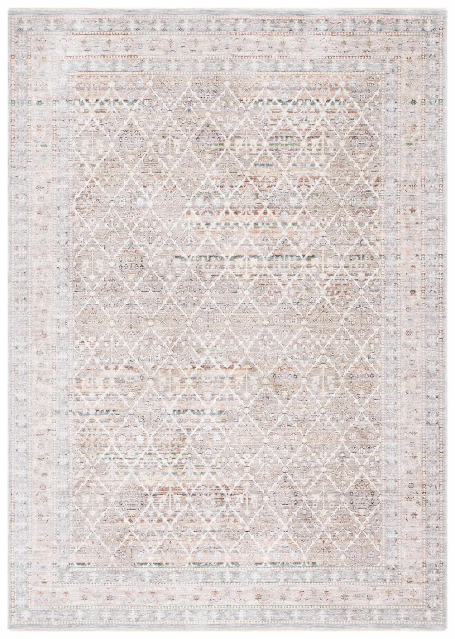 Princeton Faded Diamond Trellis Rug