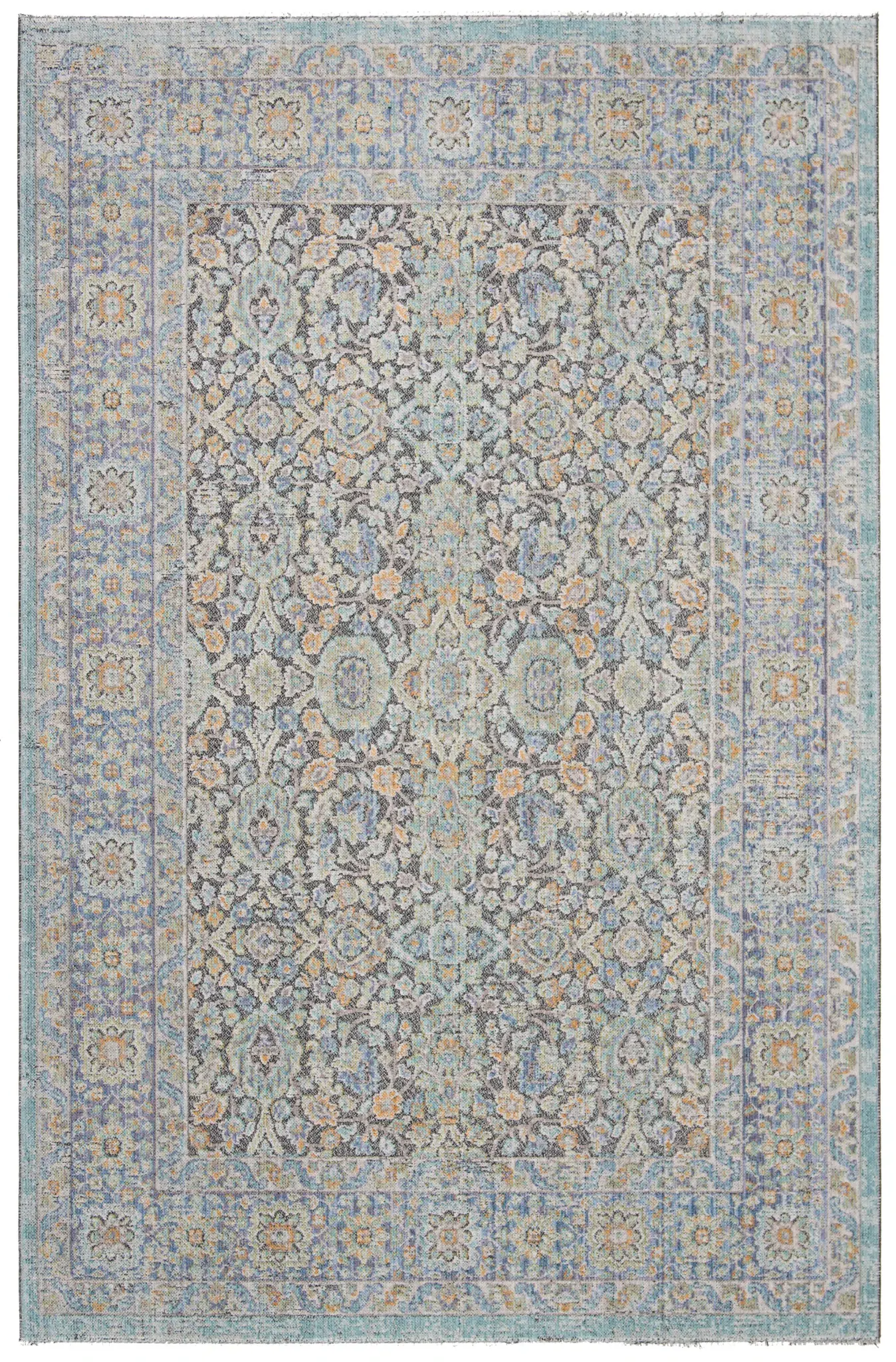 Provance Floral Border Rug