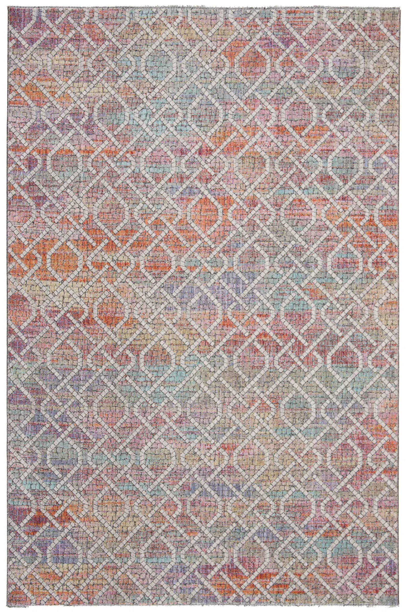 Provance Interlocking Trellis Rug