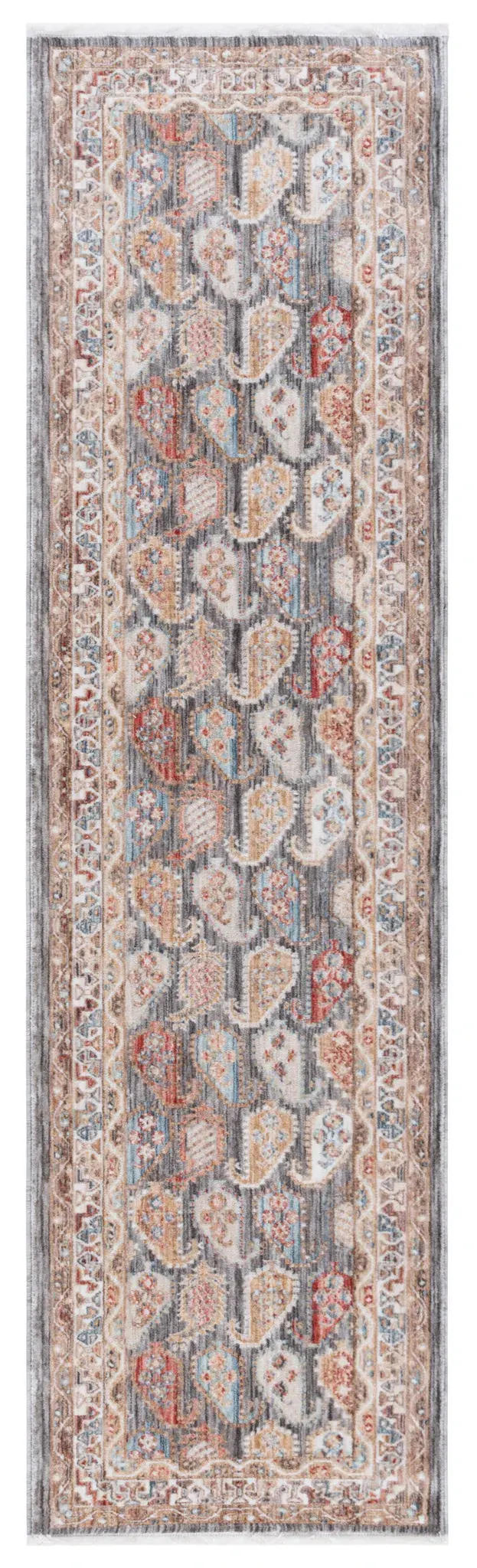 Paisley Teardrop Border Rug