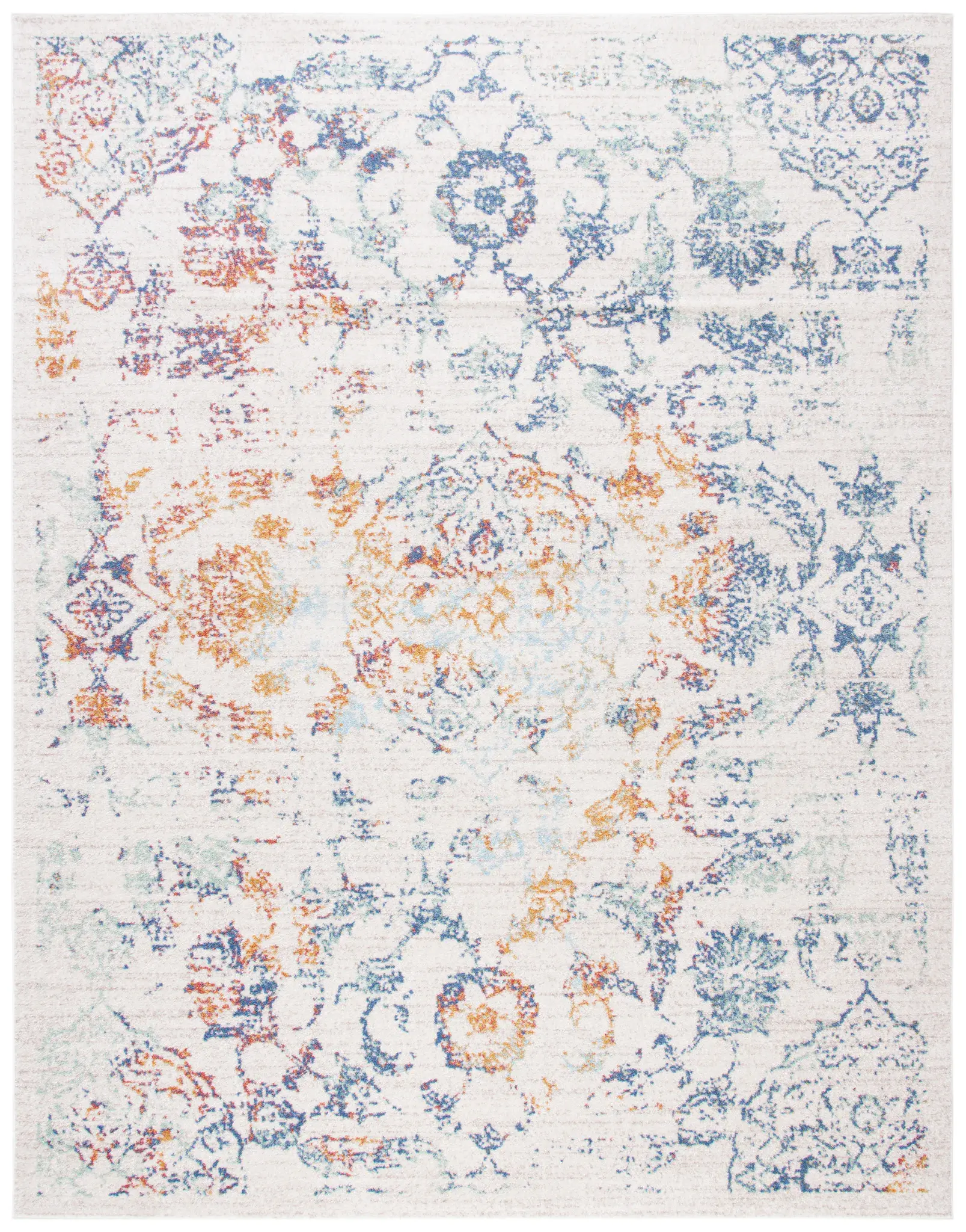 Prism Distressed Medallion Rug