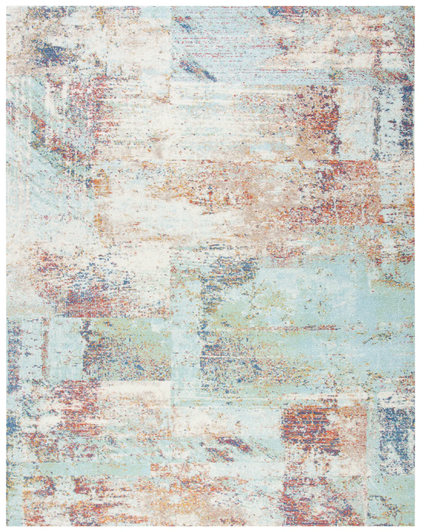 Prism Painterly Abstract Rug