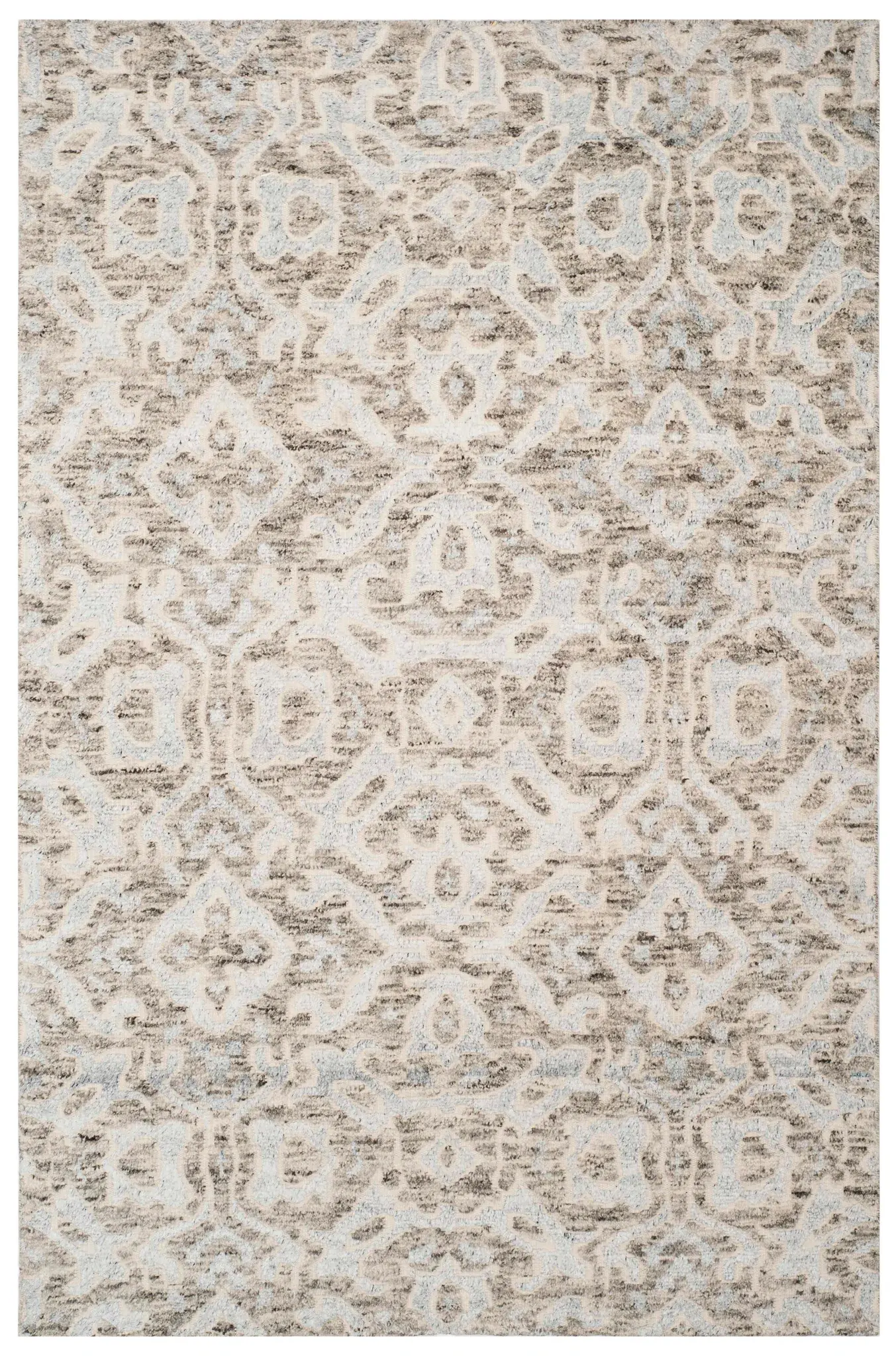 Paseo Lattice Hand-Knotted Rug