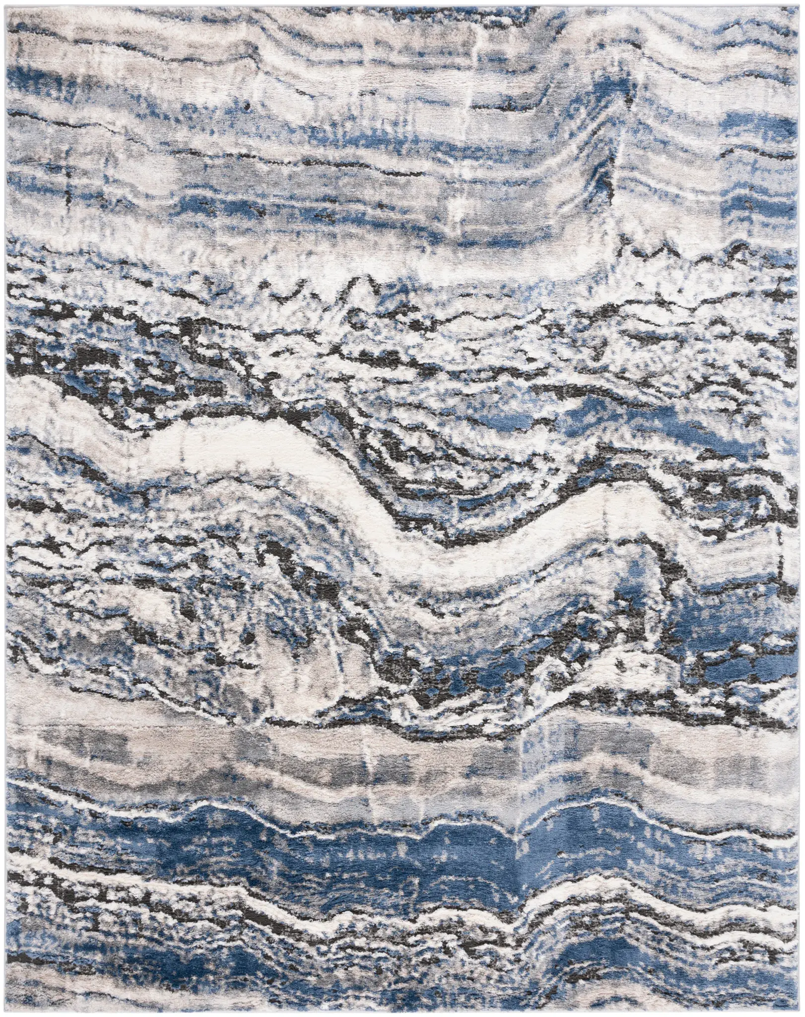 Petra Marble Wave Rug