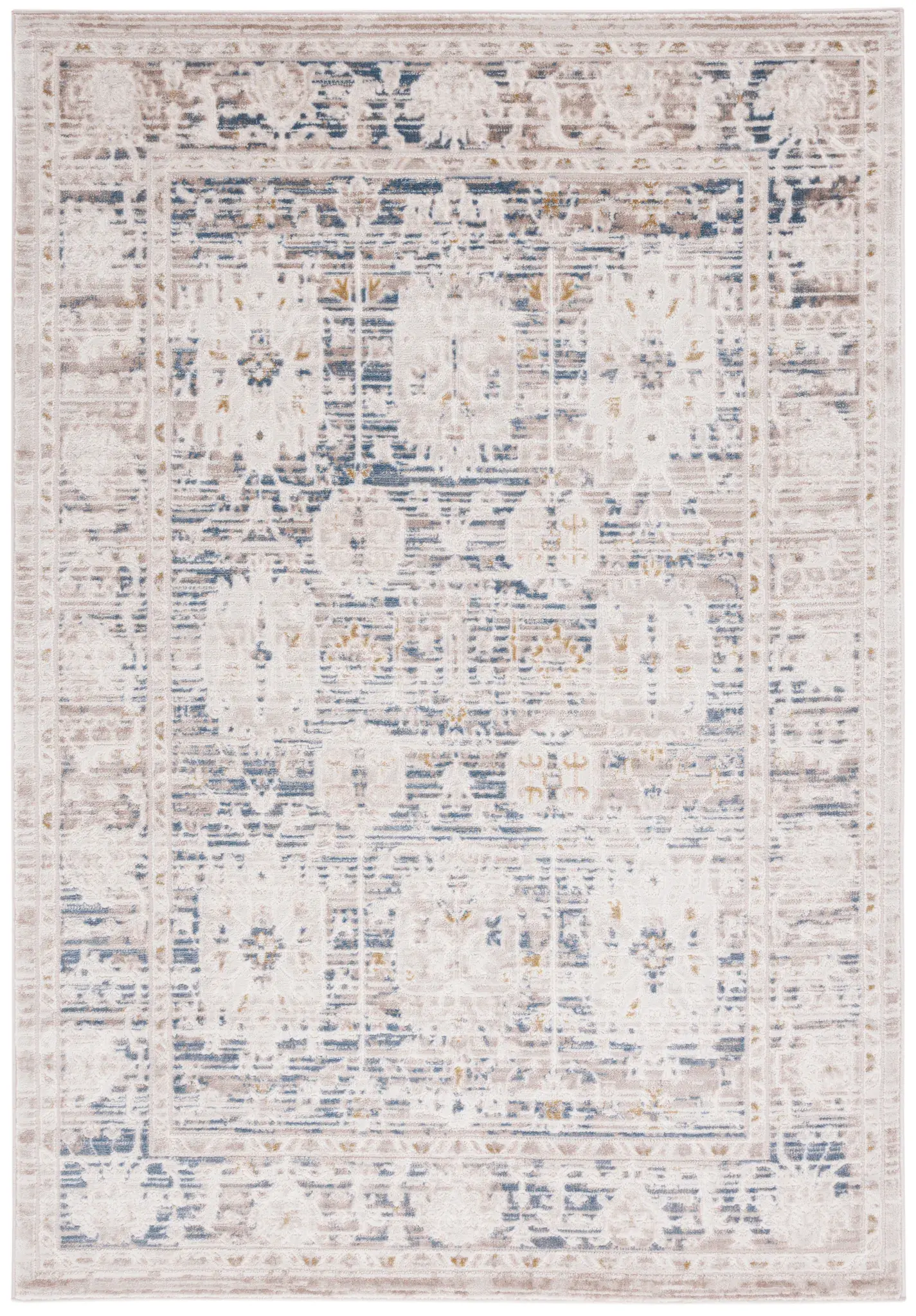 Prestige Distressed Panel Rug
