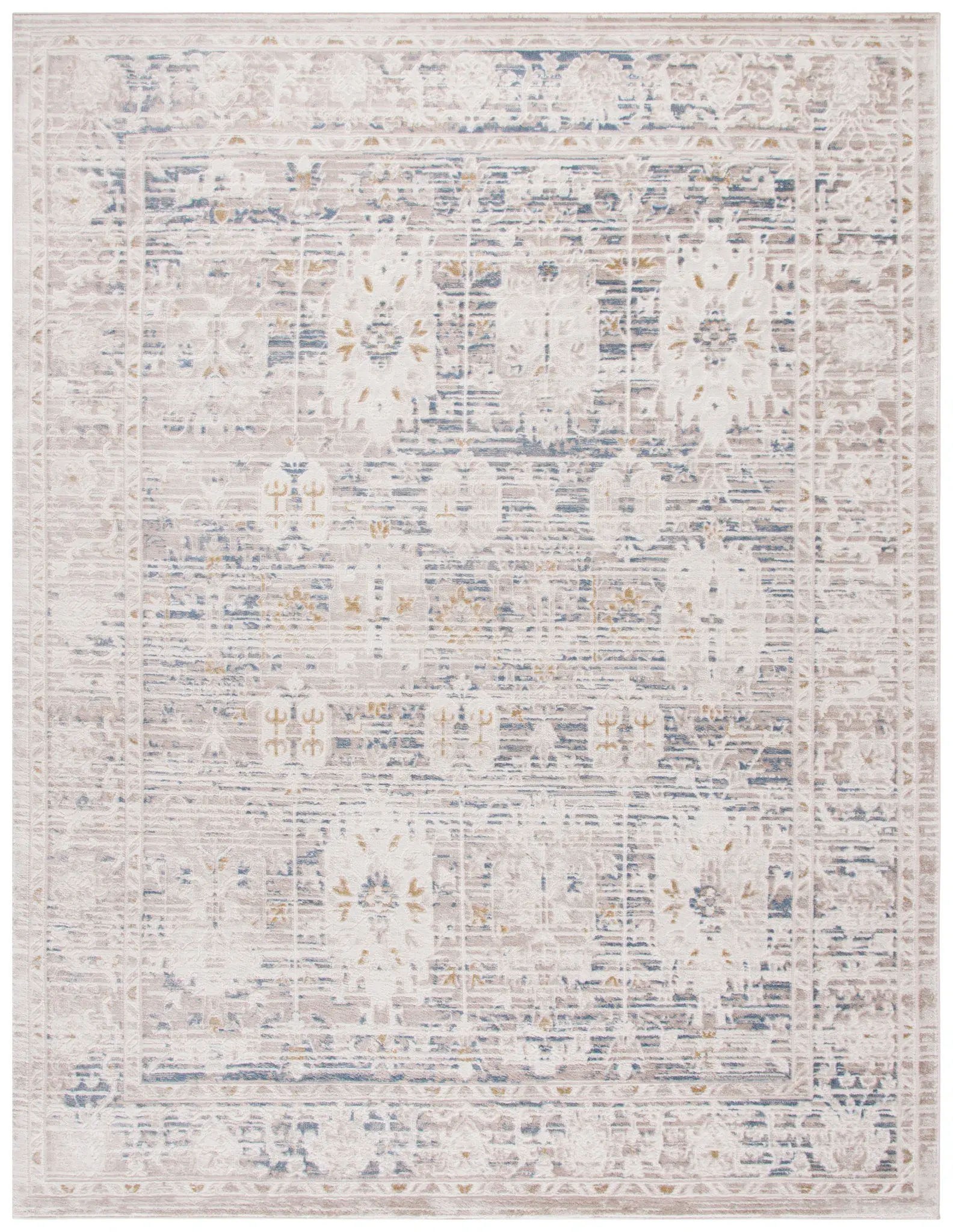 Prestige Distressed Panel Rug