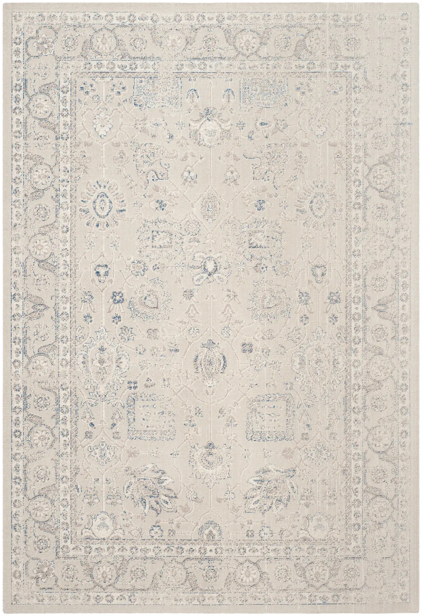 Patina Distressed Medallion Rug