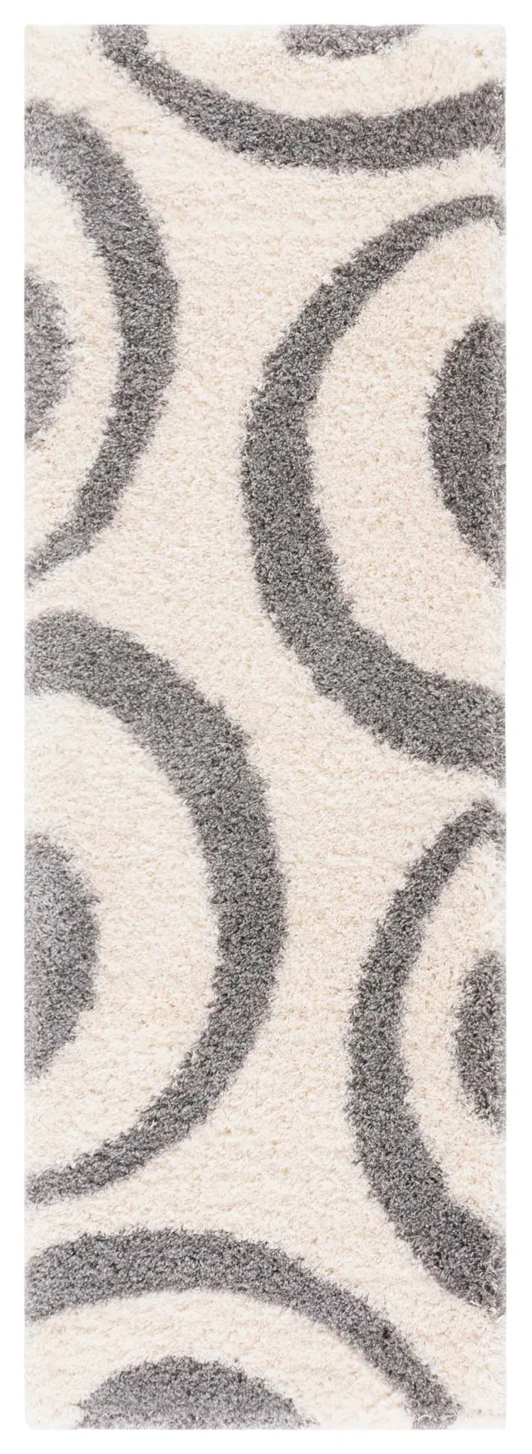 Portofino Swirling Arc Shag Rug