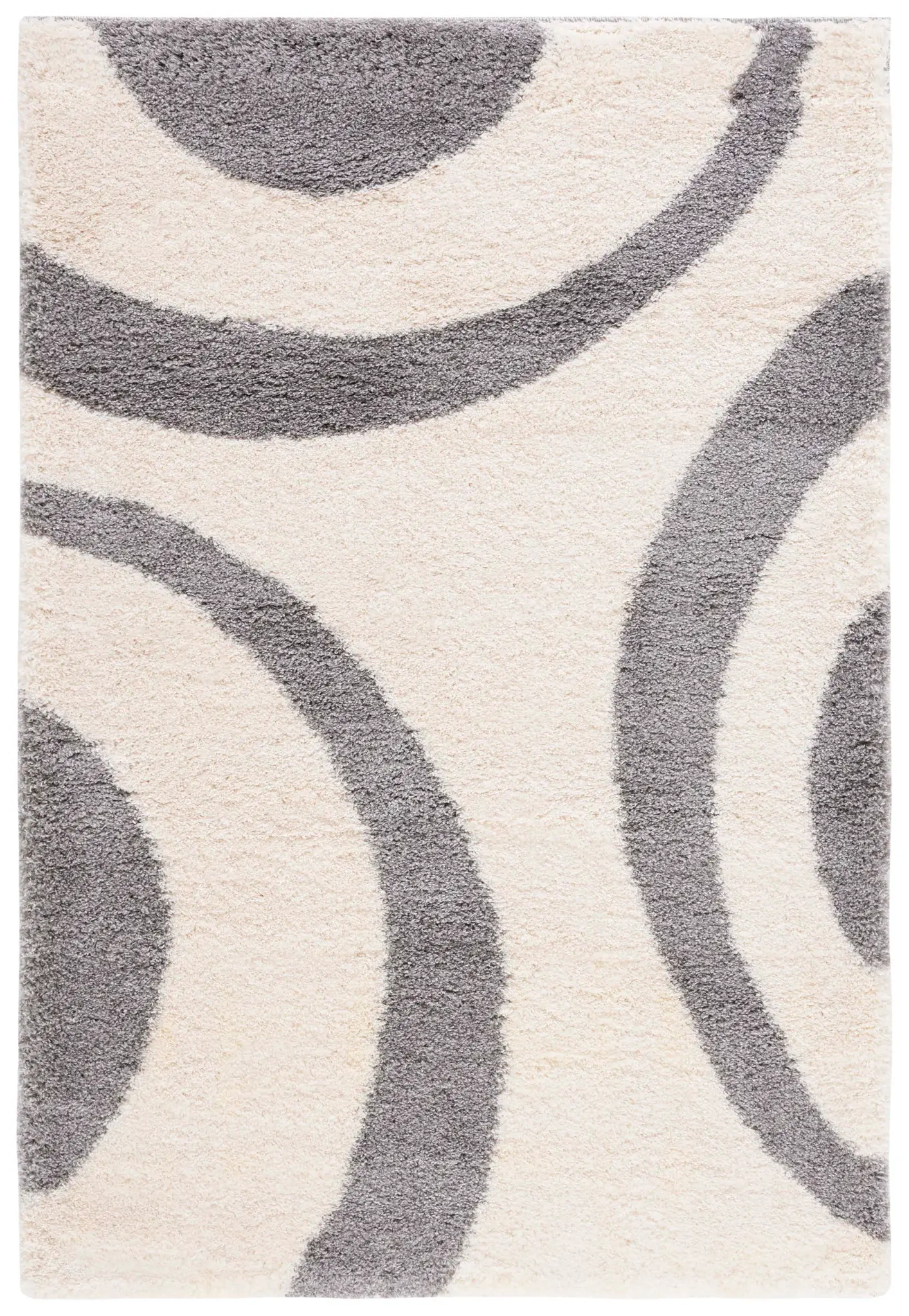 Portofino Swirling Arc Shag Rug