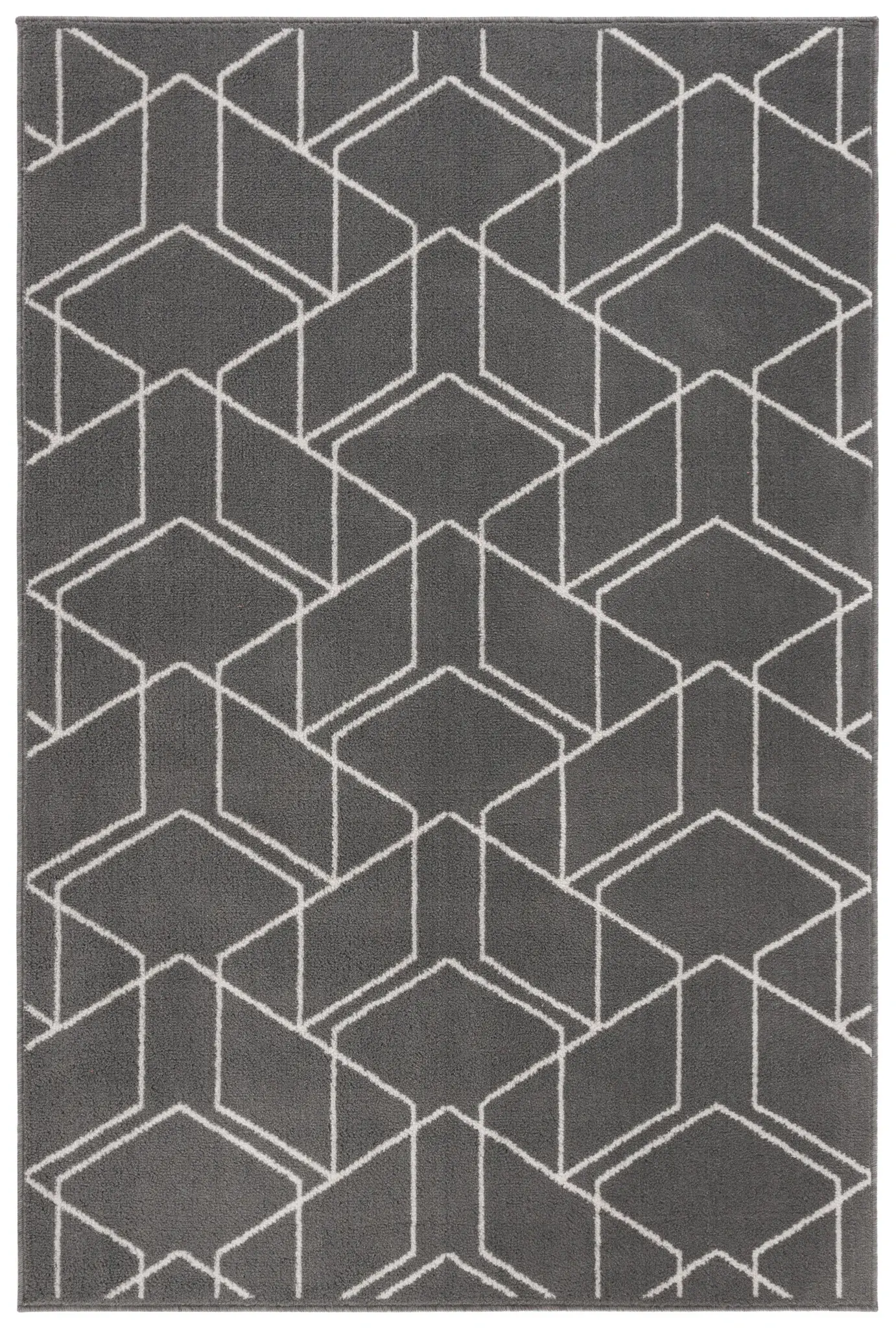 Pyramid Interlocking Cube Rug