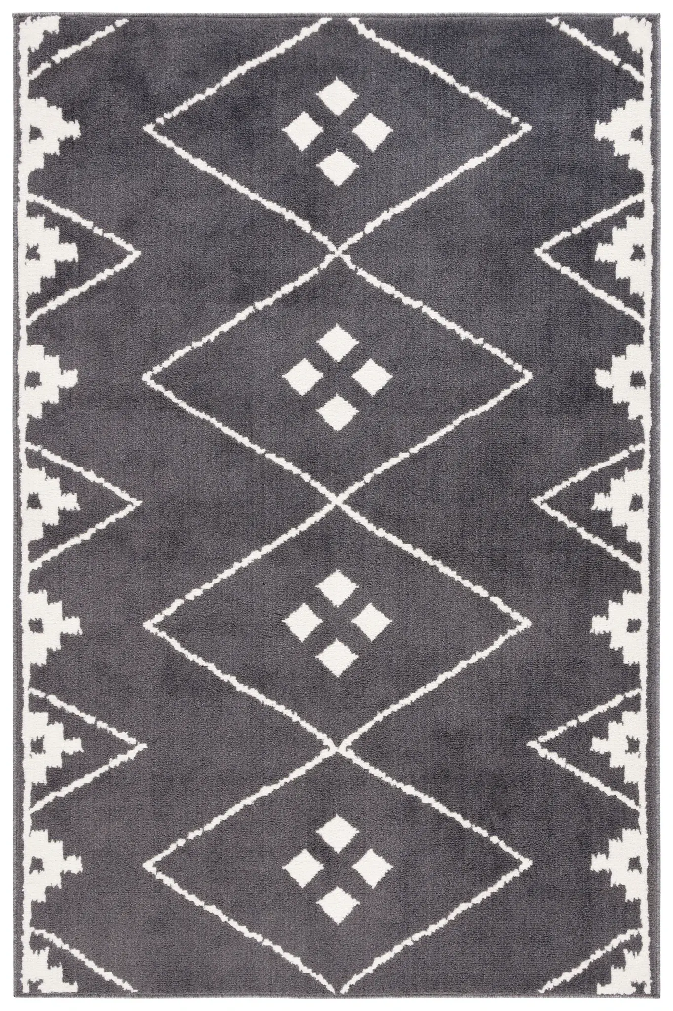 Pyramid Tribal Diamond Rug
