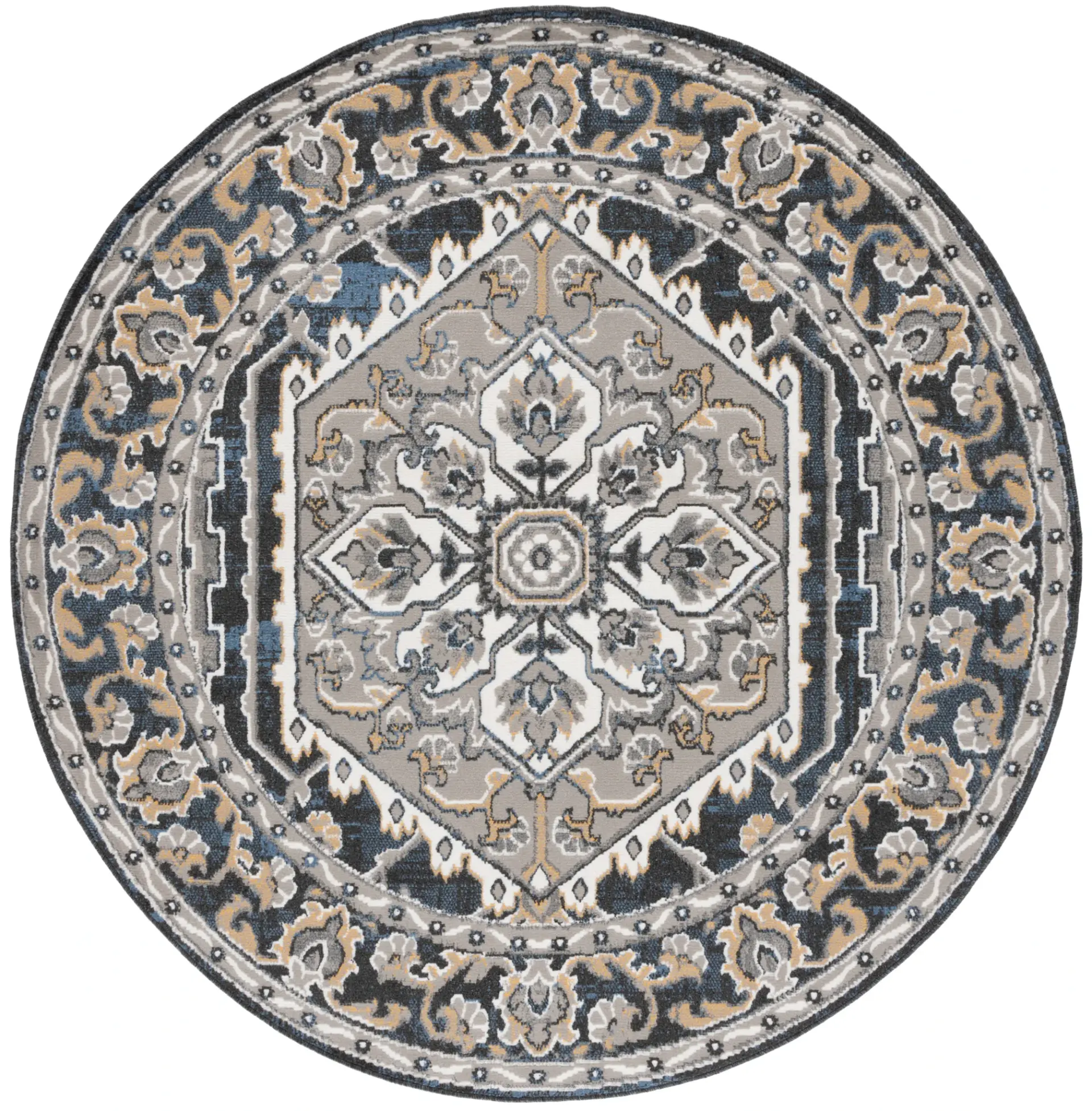 Pyramid Traditional Medallion Rug