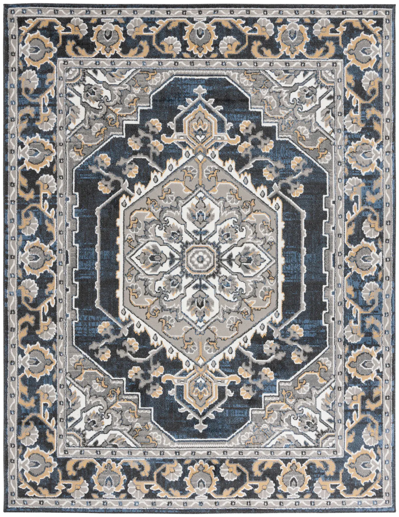 Pyramid Traditional Medallion Rug