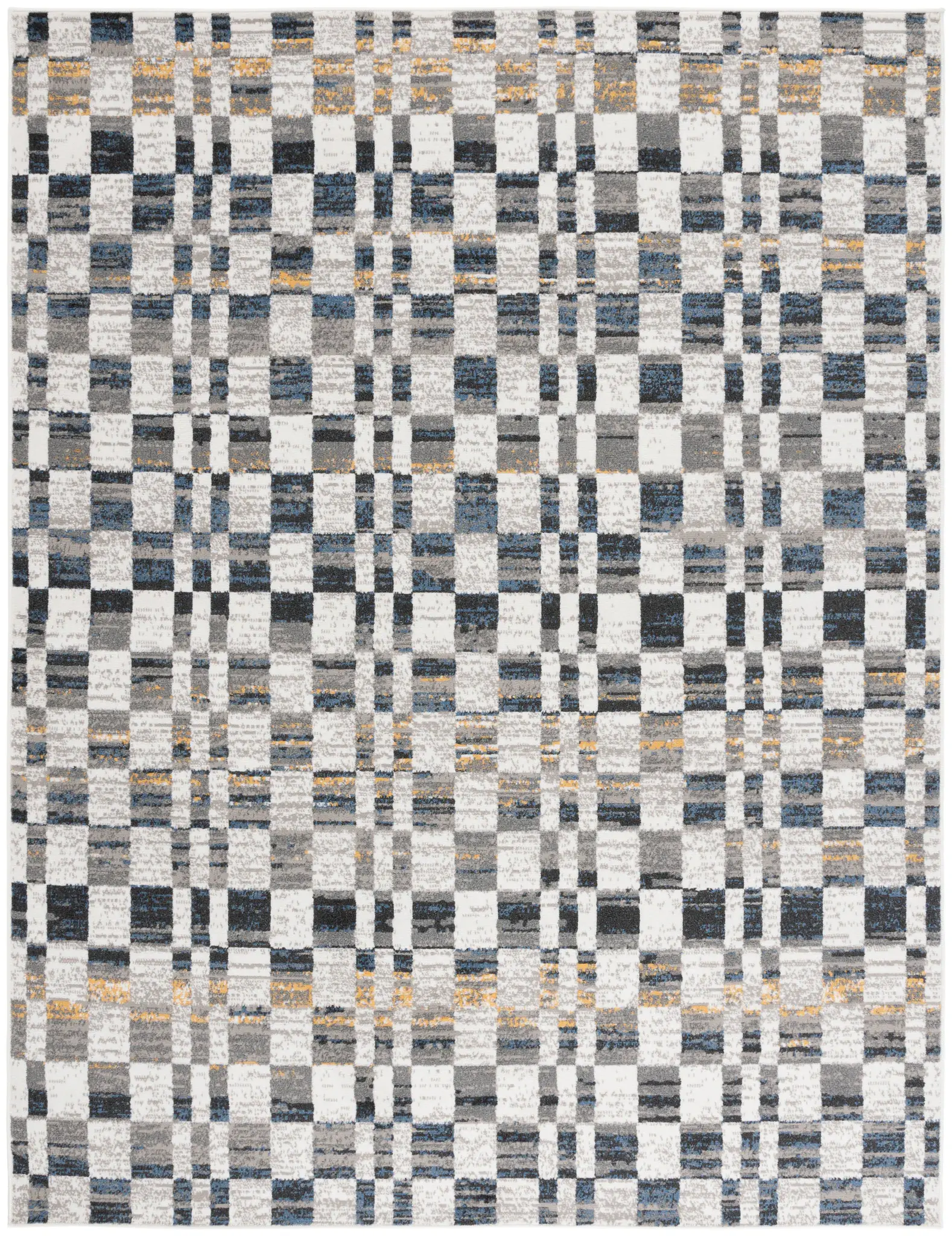 Pyramid Plaid Rug