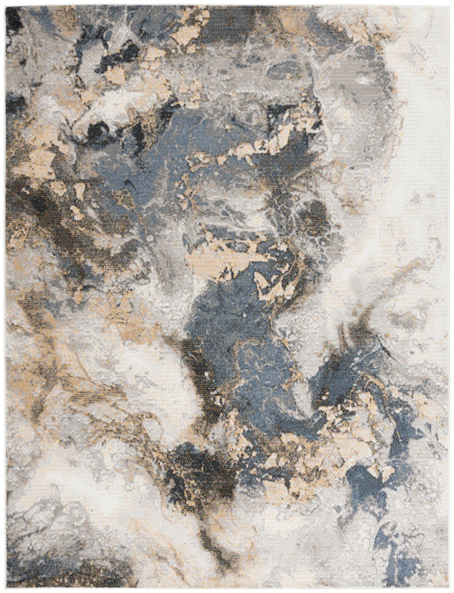 Pyramid Abstract Marble Rug