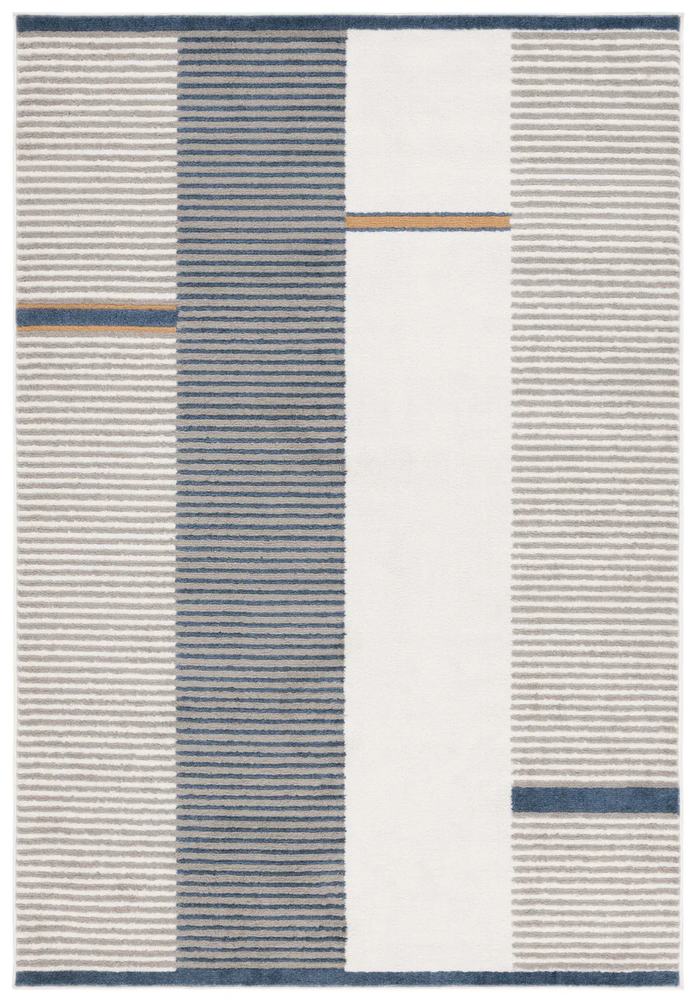 Pyramid Modern Striped Rug