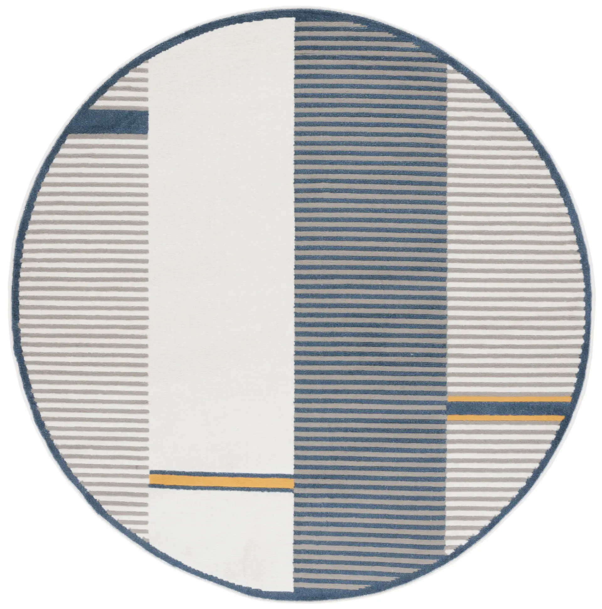 Pyramid Modern Striped Rug