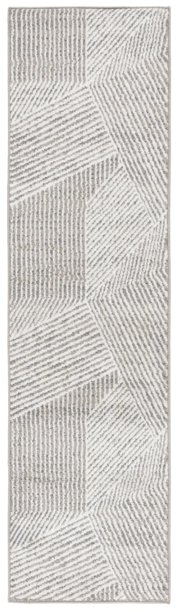 Pyramid Striped Panel Rug