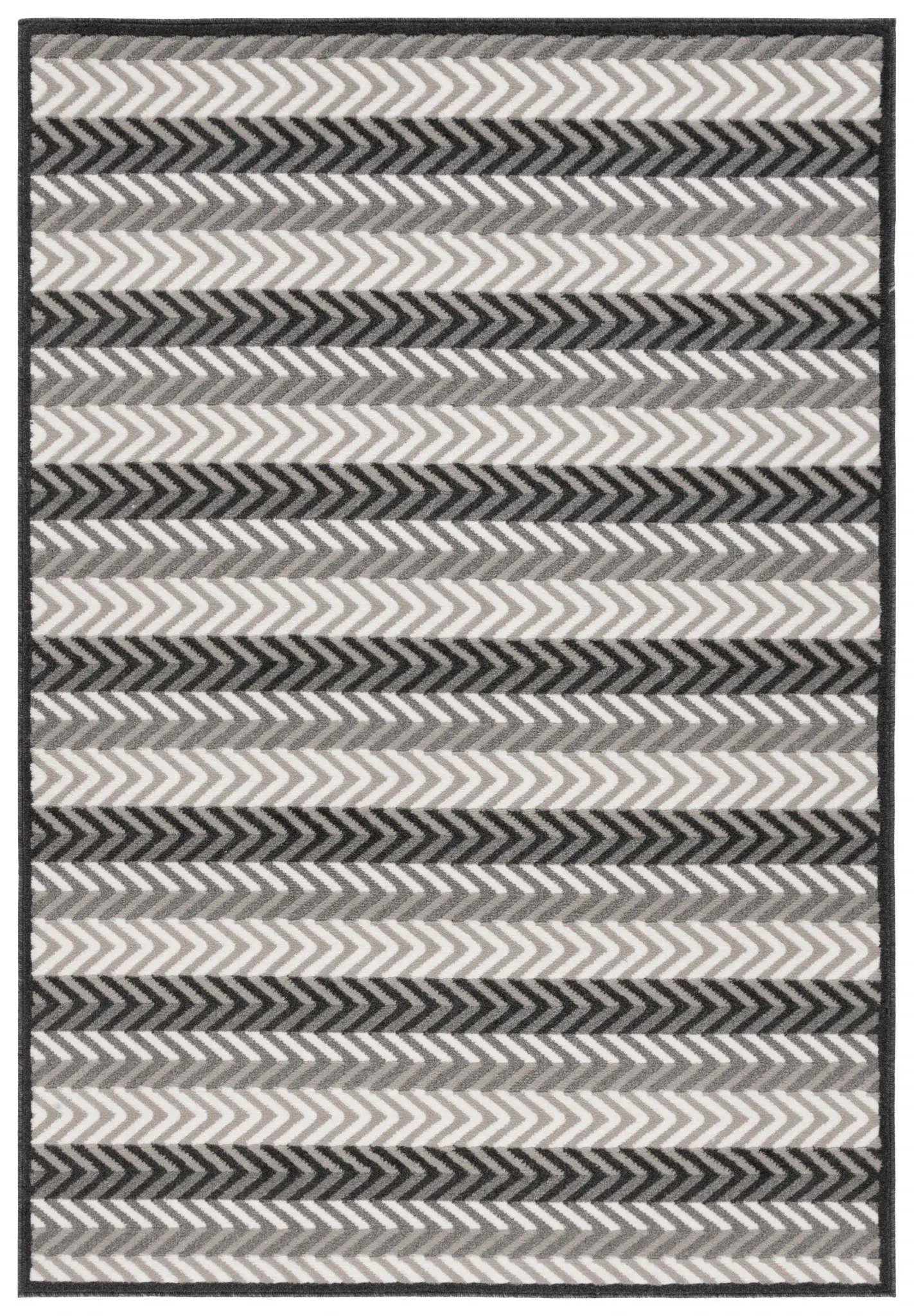 Pyramid Chevron Stripe Rug