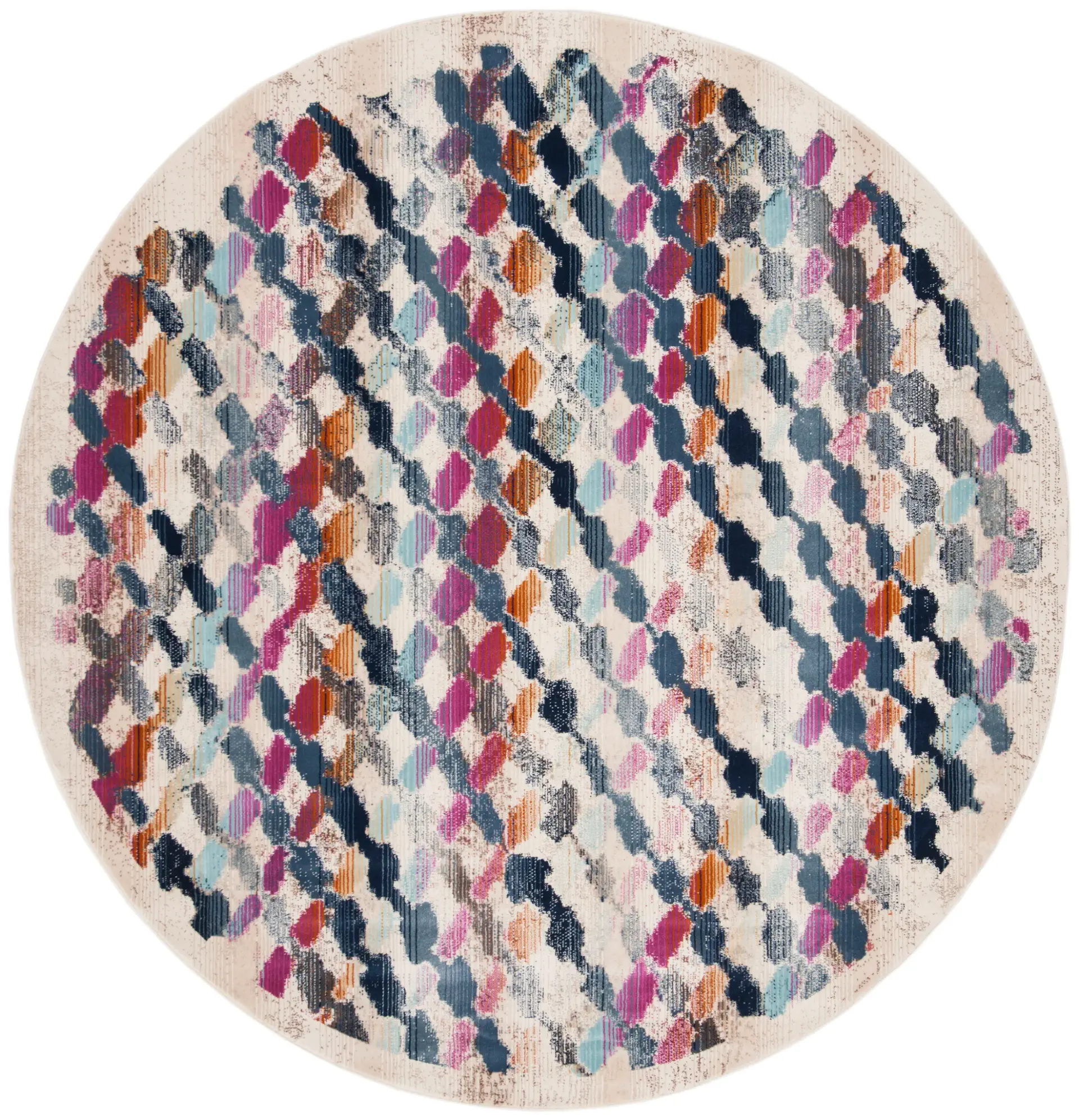 Radiance Diagonal Stripe Rug