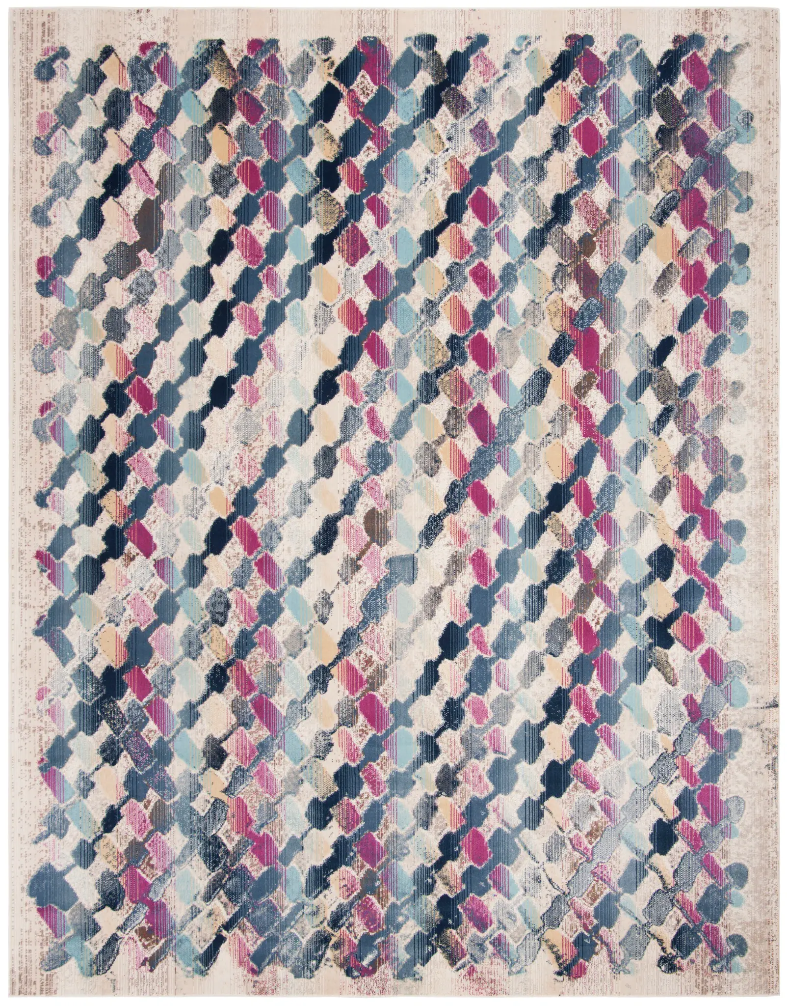 Radiance Diagonal Stripe Rug