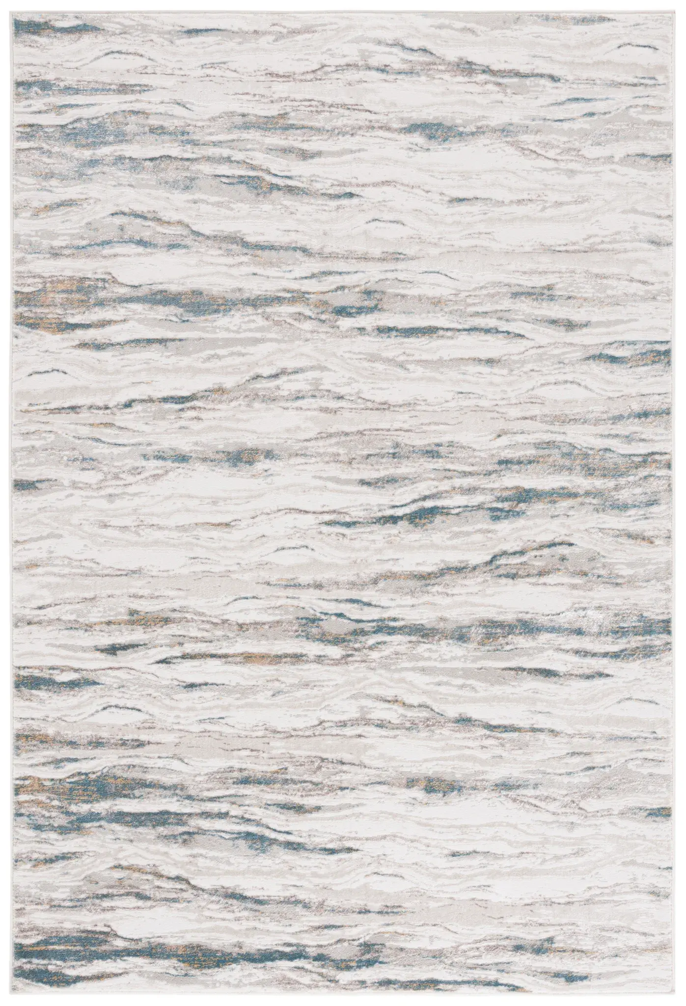 Rana Abstract Wave Rug