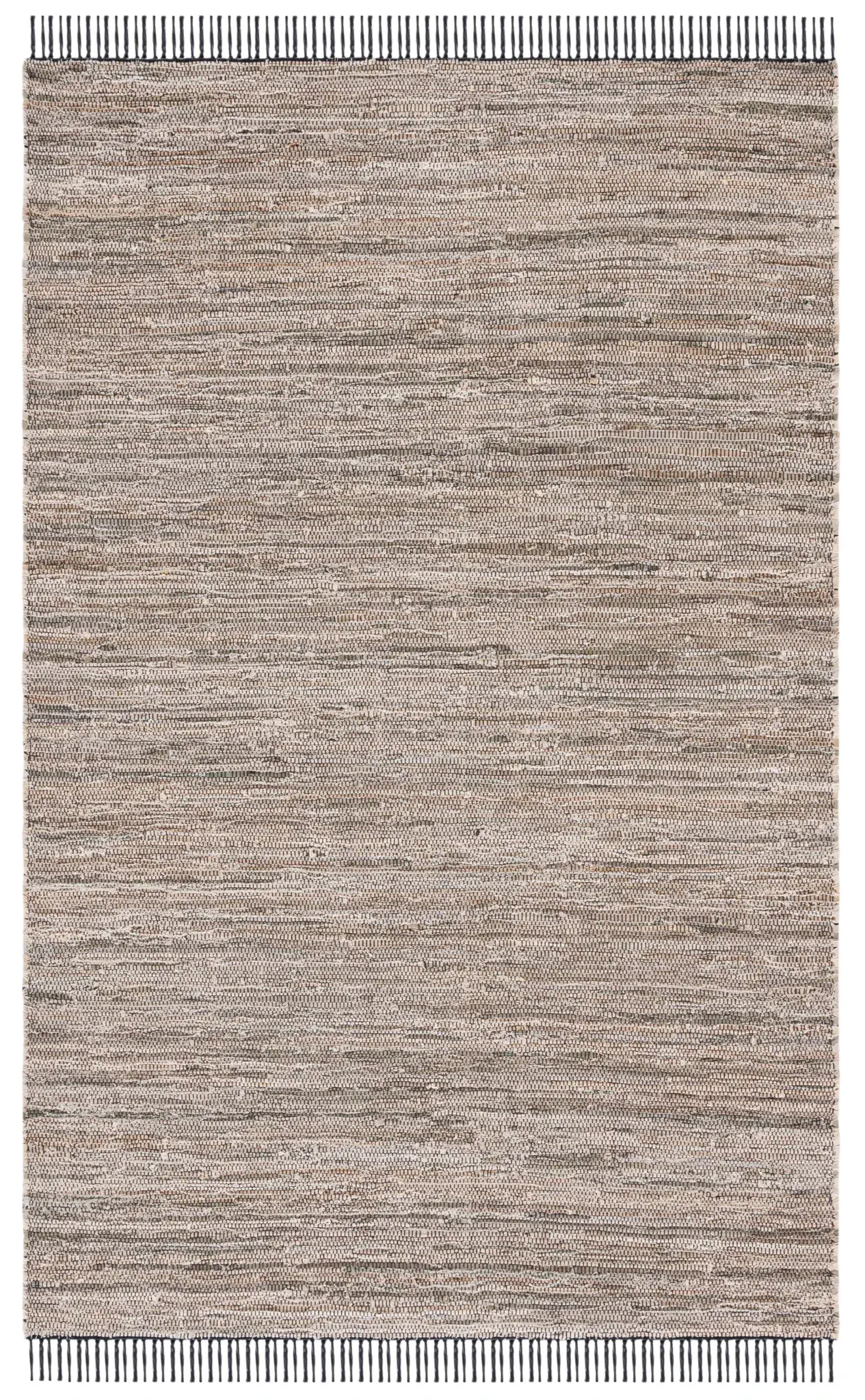 Rag Rug Striped Hand-Woven Rug