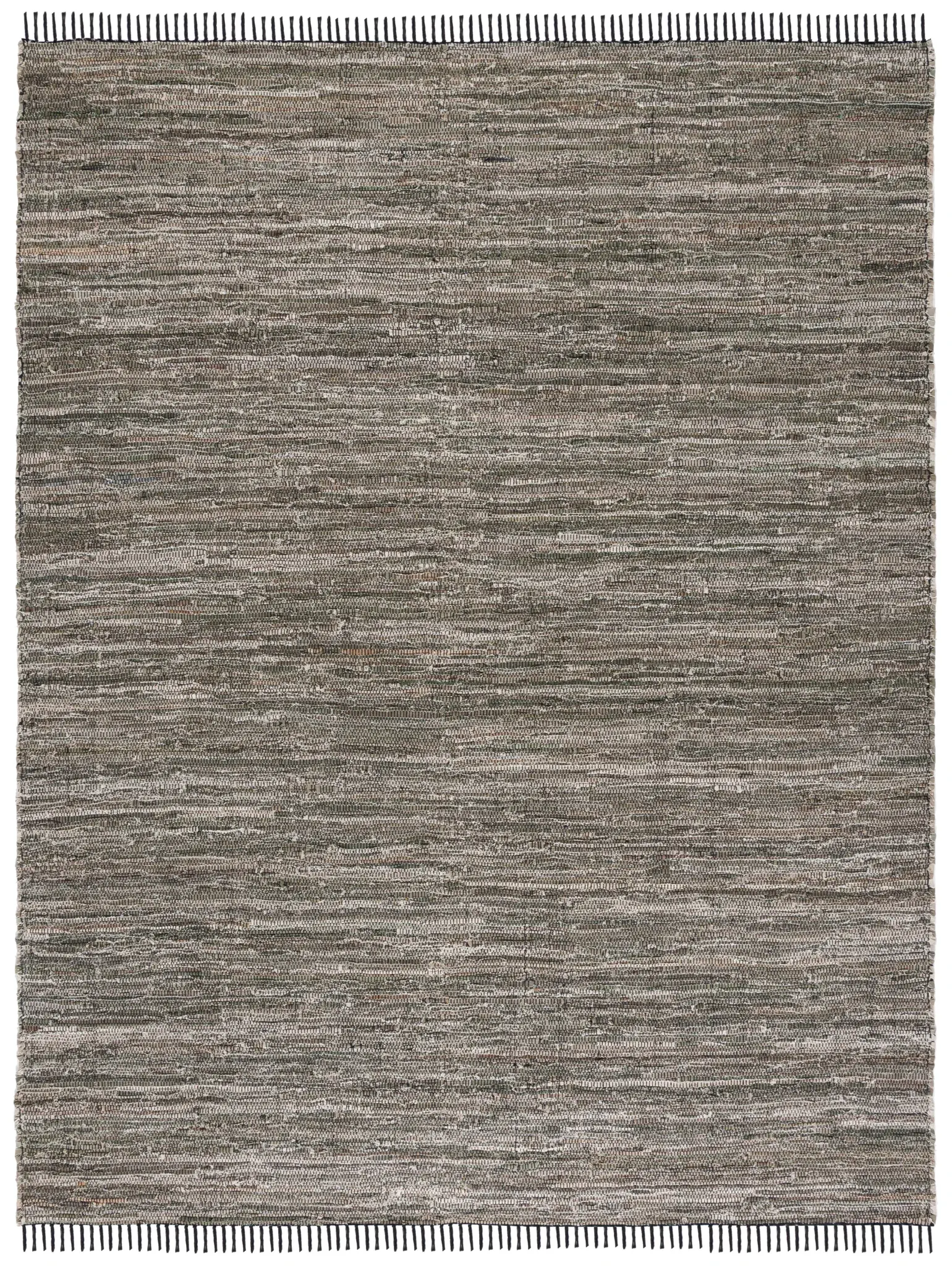 Rag Rug Striped Hand-Woven Rug