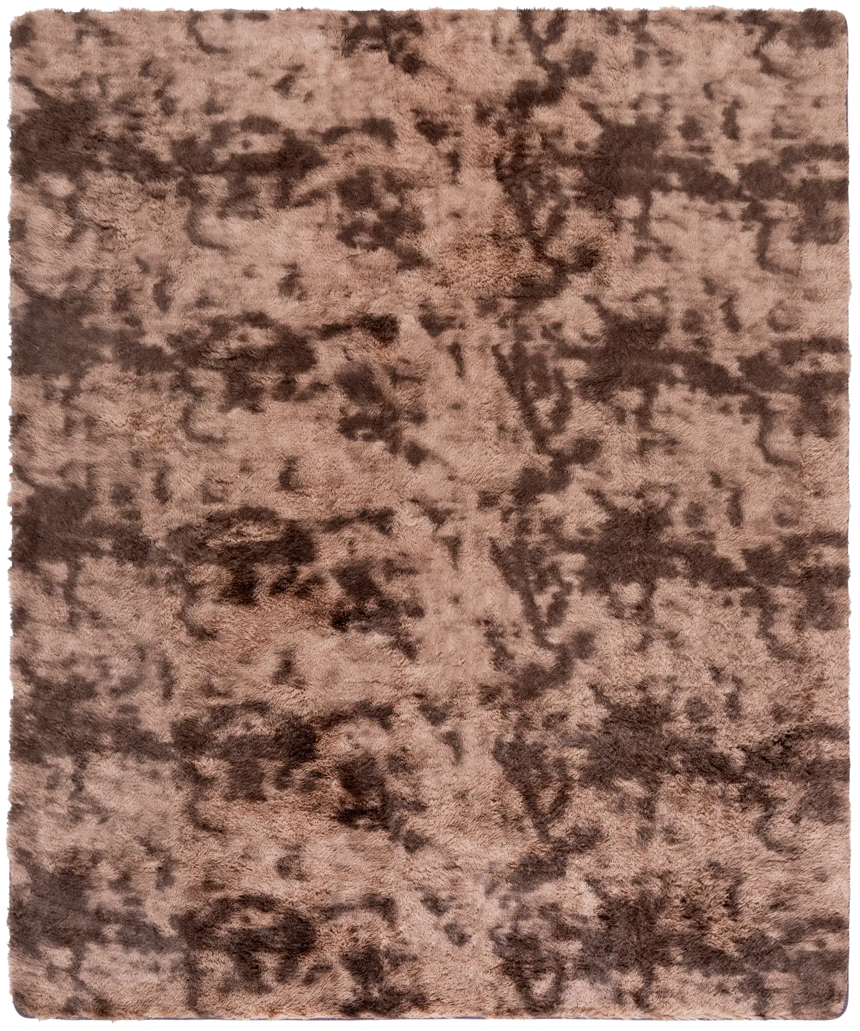 Rainbow Mottled Shag Rug