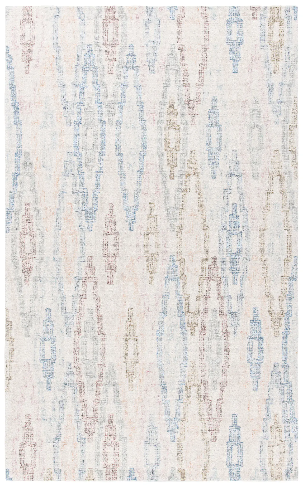 Rodeo Drive Ikat Trellis Hand-Tufted Wool Rug