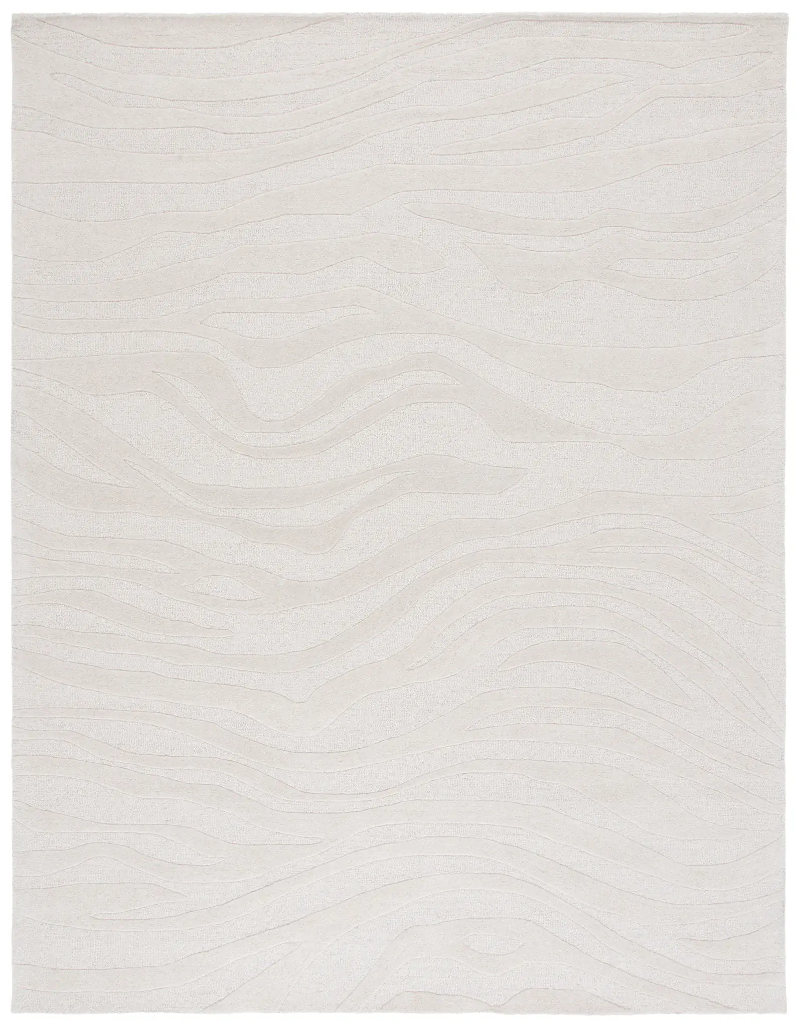 Rodeo Drive Wavy Carved Hand-Tufted Wool Rug