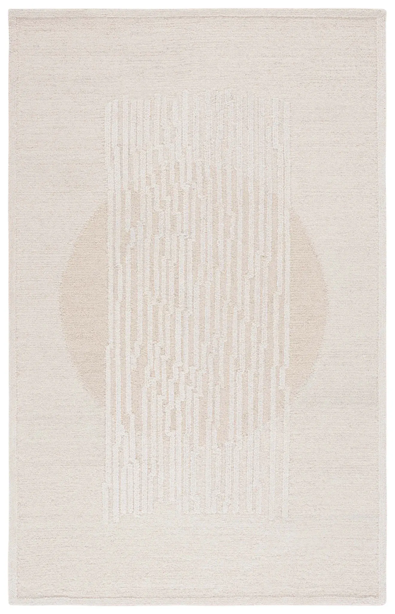 Rodeo Drive Abstract Circle Hand-Tufted Wool Rug