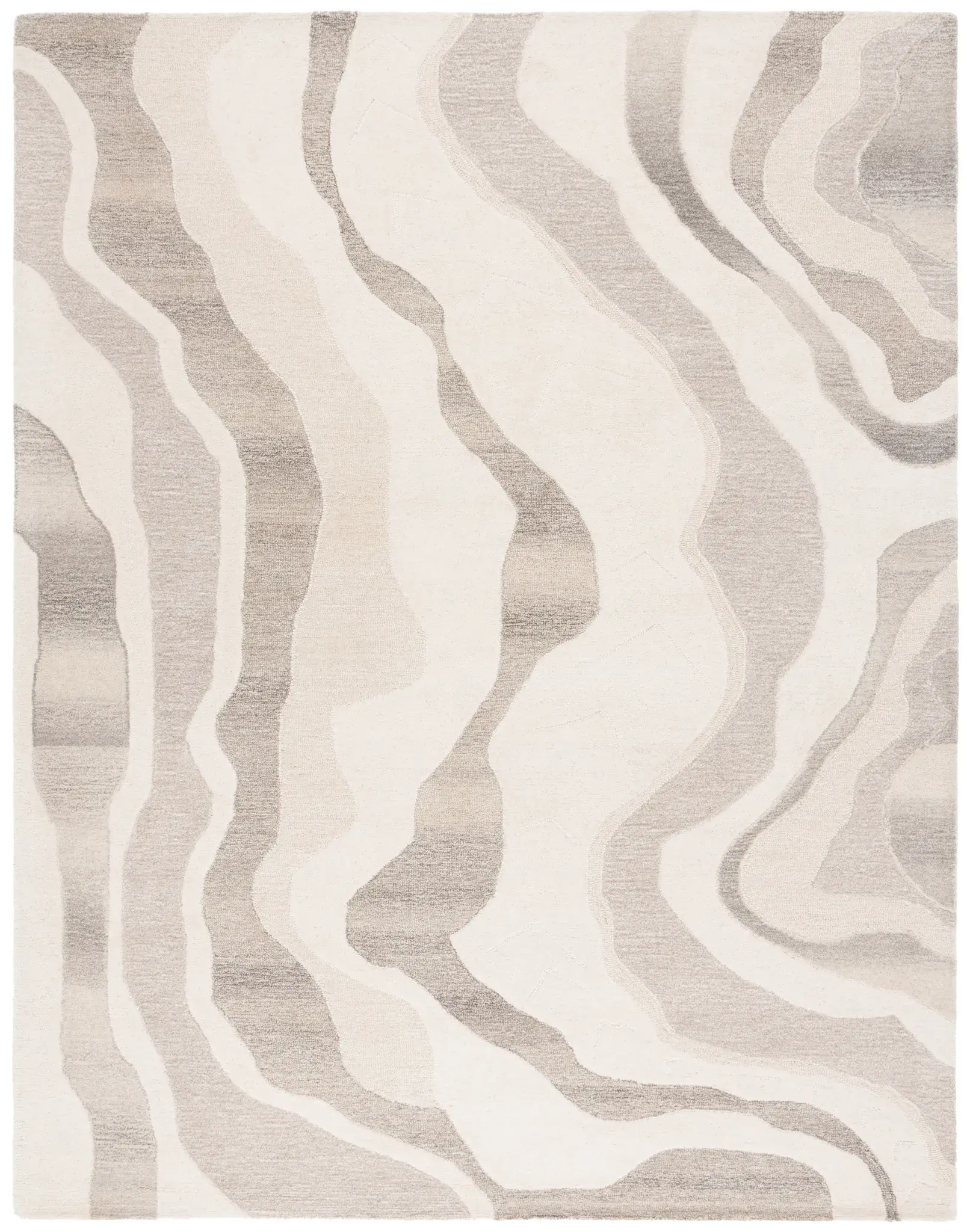 Rodeo Drive Wave Hand-Tufted Wool Rug